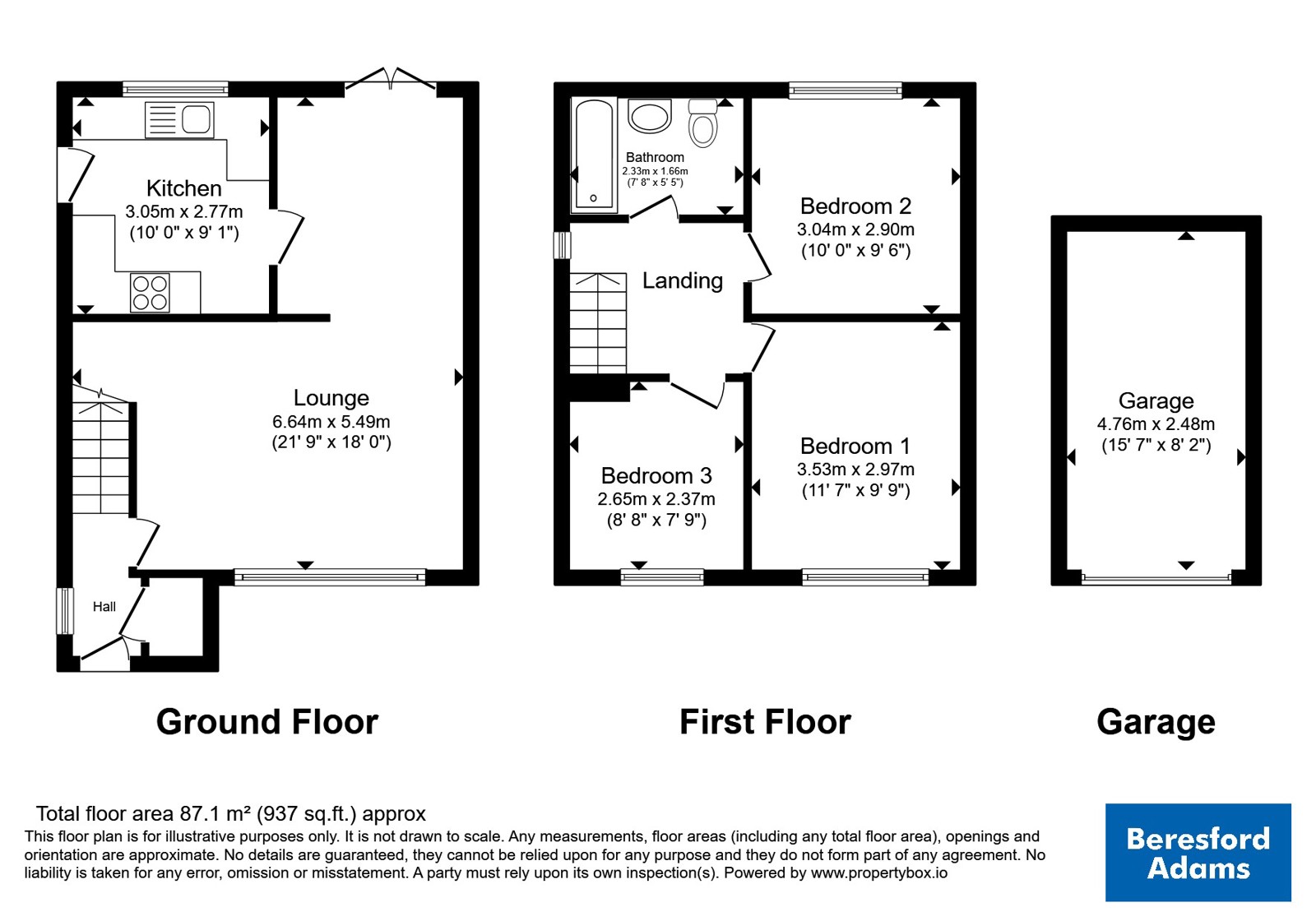 49, Pen Y Maes, Clwyd floorplan