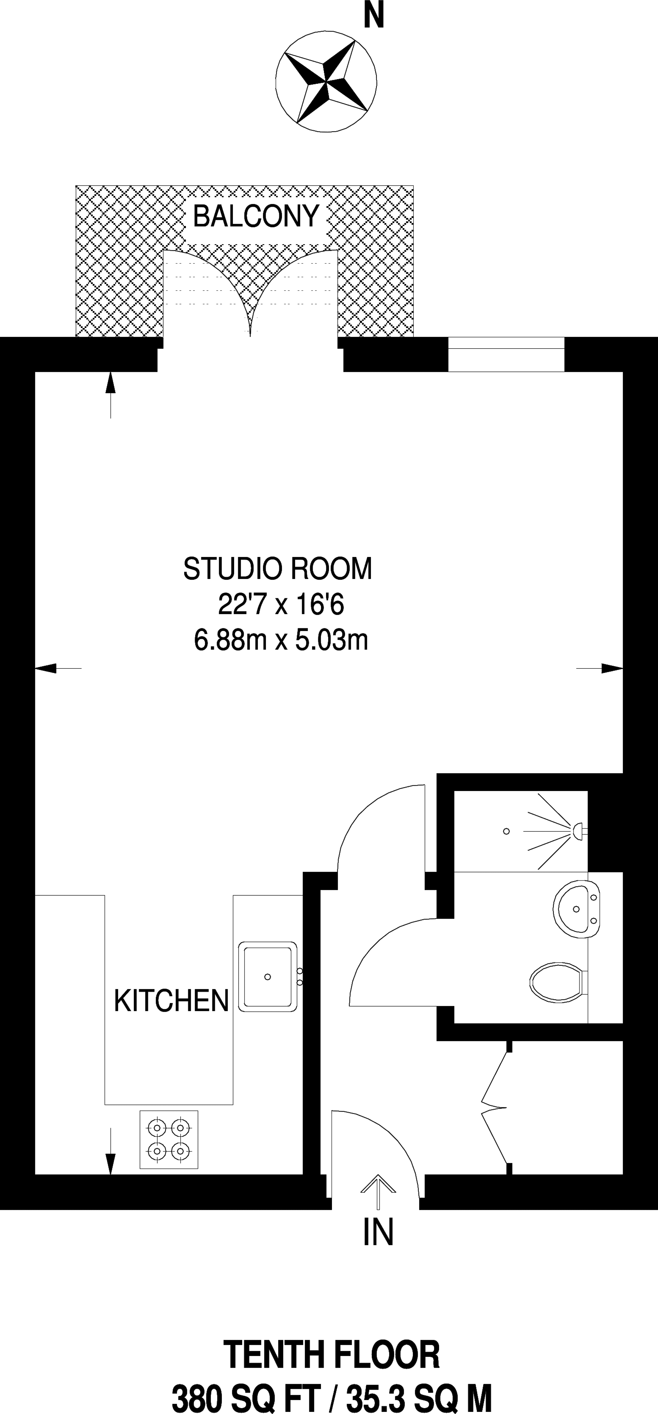 0 Bedrooms Studio for sale in Guildford Road, Woking GU22