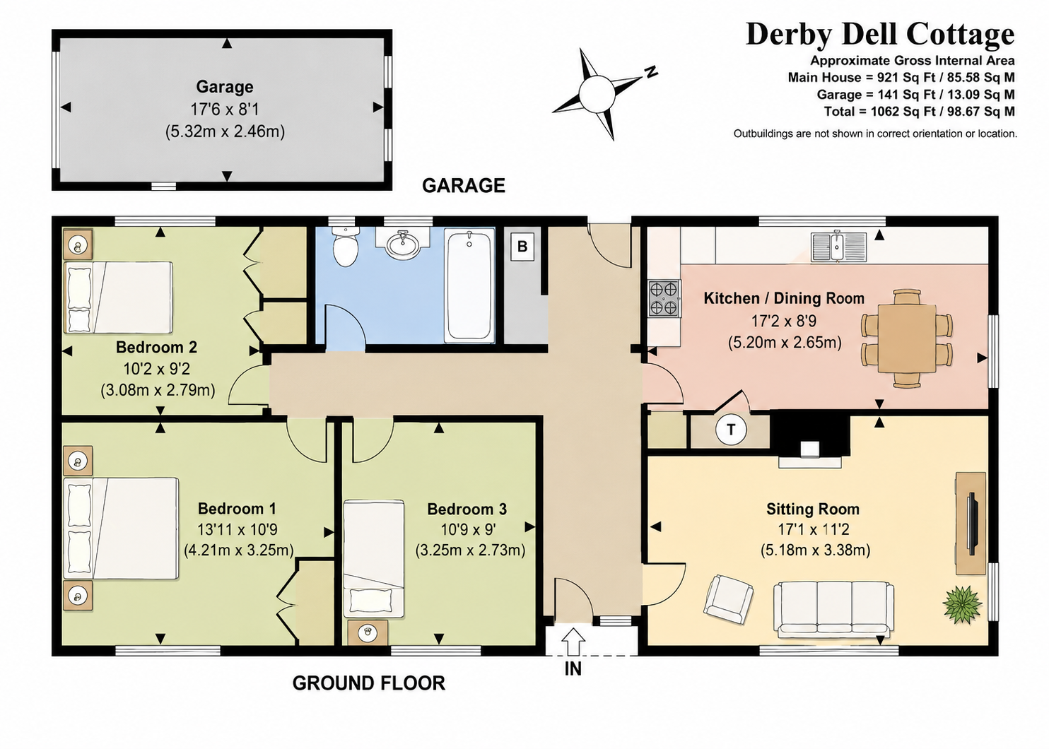 2 Derby Dell, Lasham, Alton floorplan