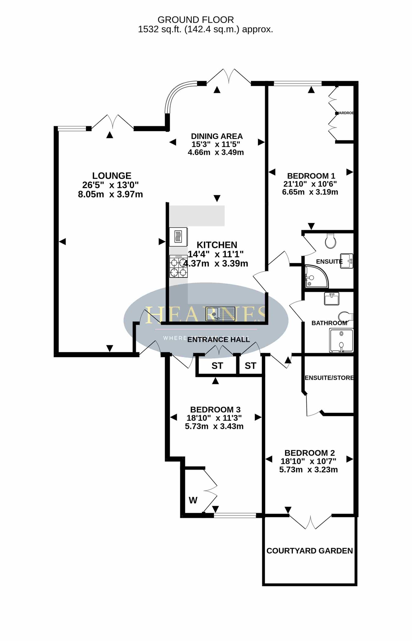 Flat 2, Aspects, Wyndham Road, Poole floorplan