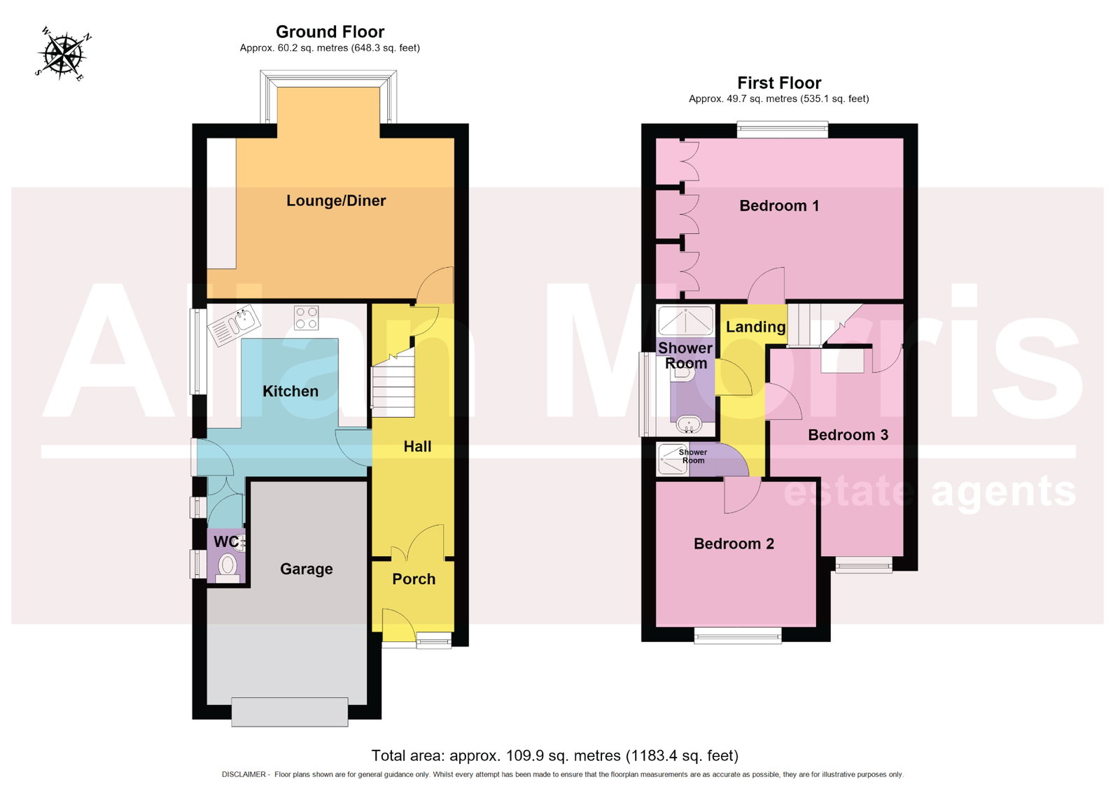 21, Morrin Close, Worcester floorplan