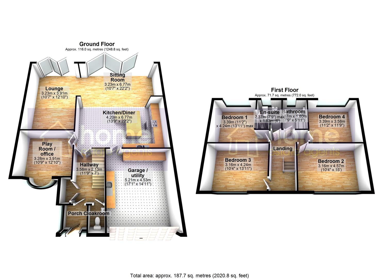 73, Stalyhill Drive, Stalybridge floorplan