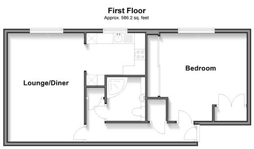 Church Lane Bearsted, Maidstone floorplan