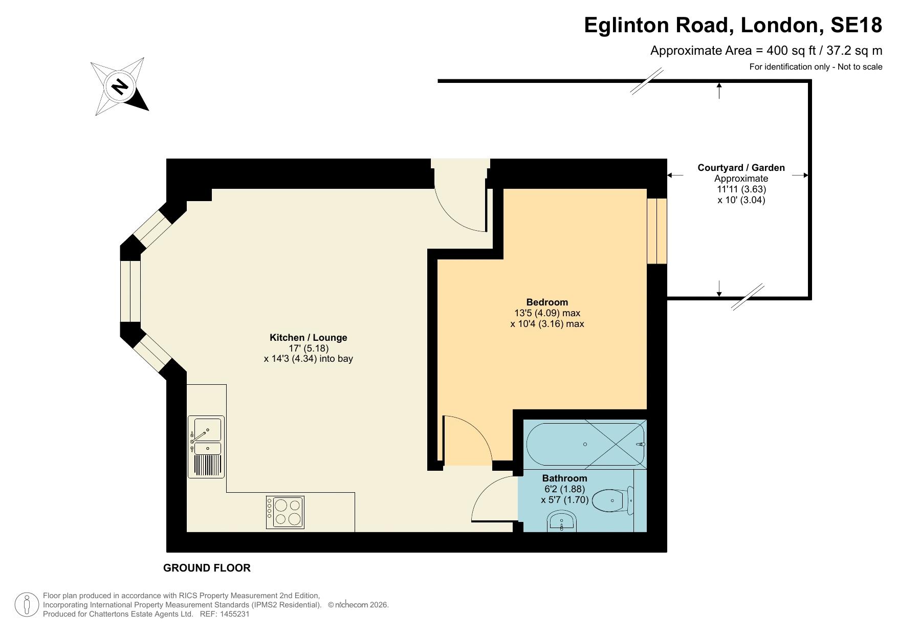 45b, Eglinton Road, London floorplan