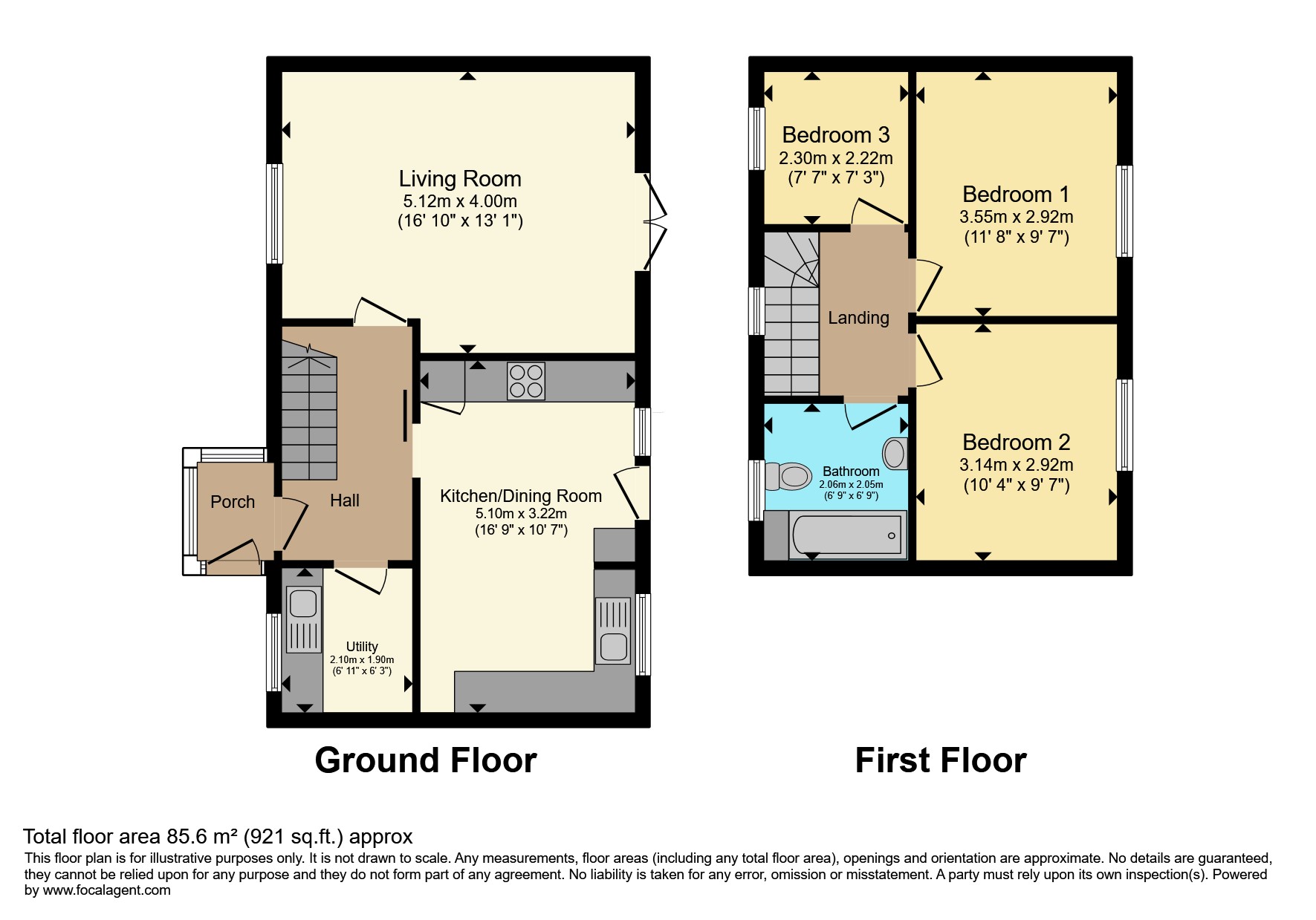 22d, Memorial Road, Bristol floorplan