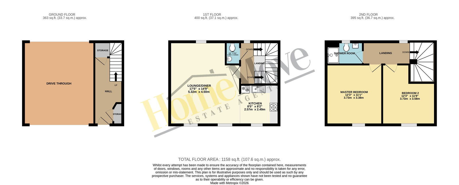 7, Biddenham Park Way, Bedford floorplan