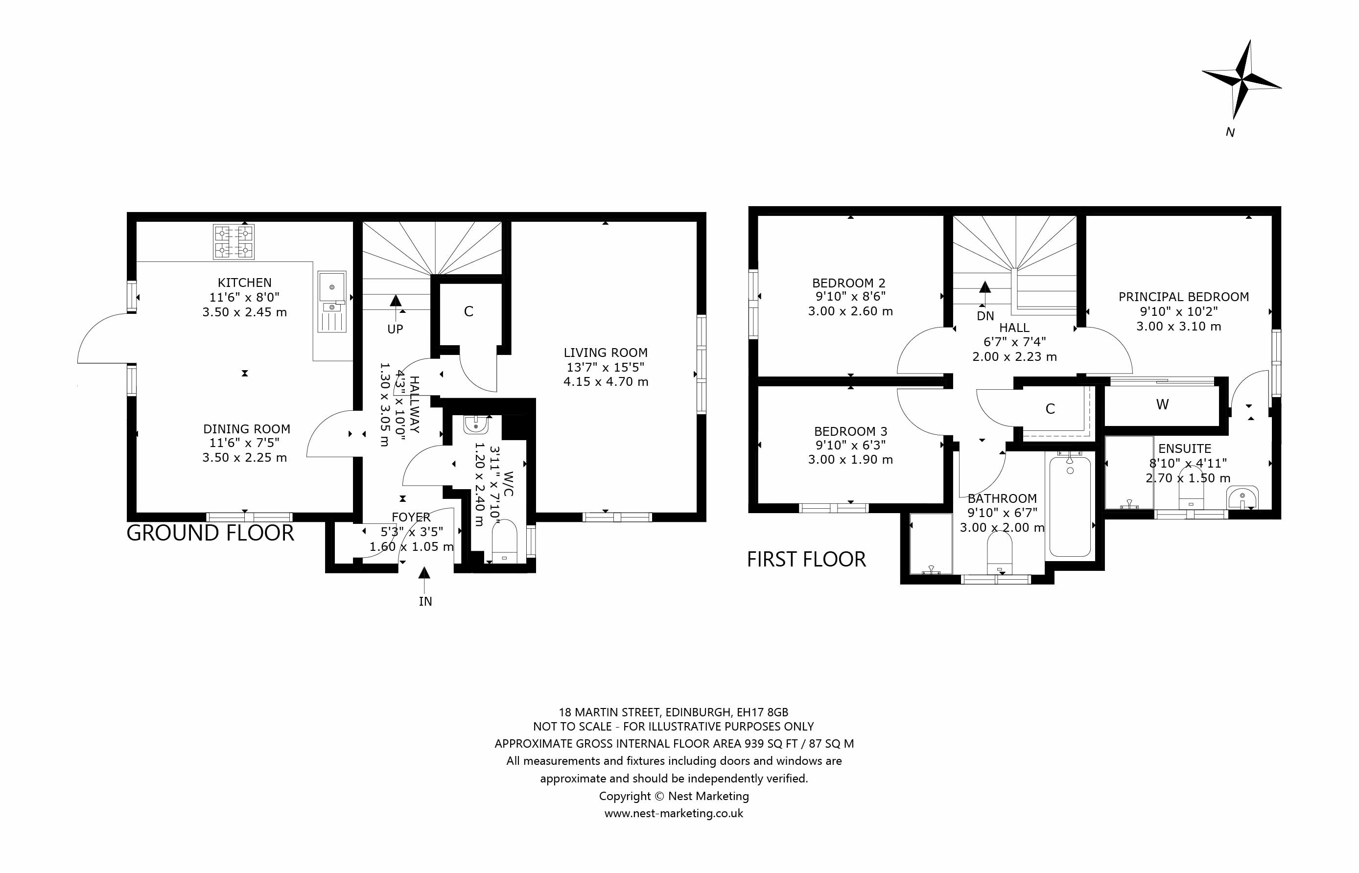 18, Martin Street, Edinburgh floorplan
