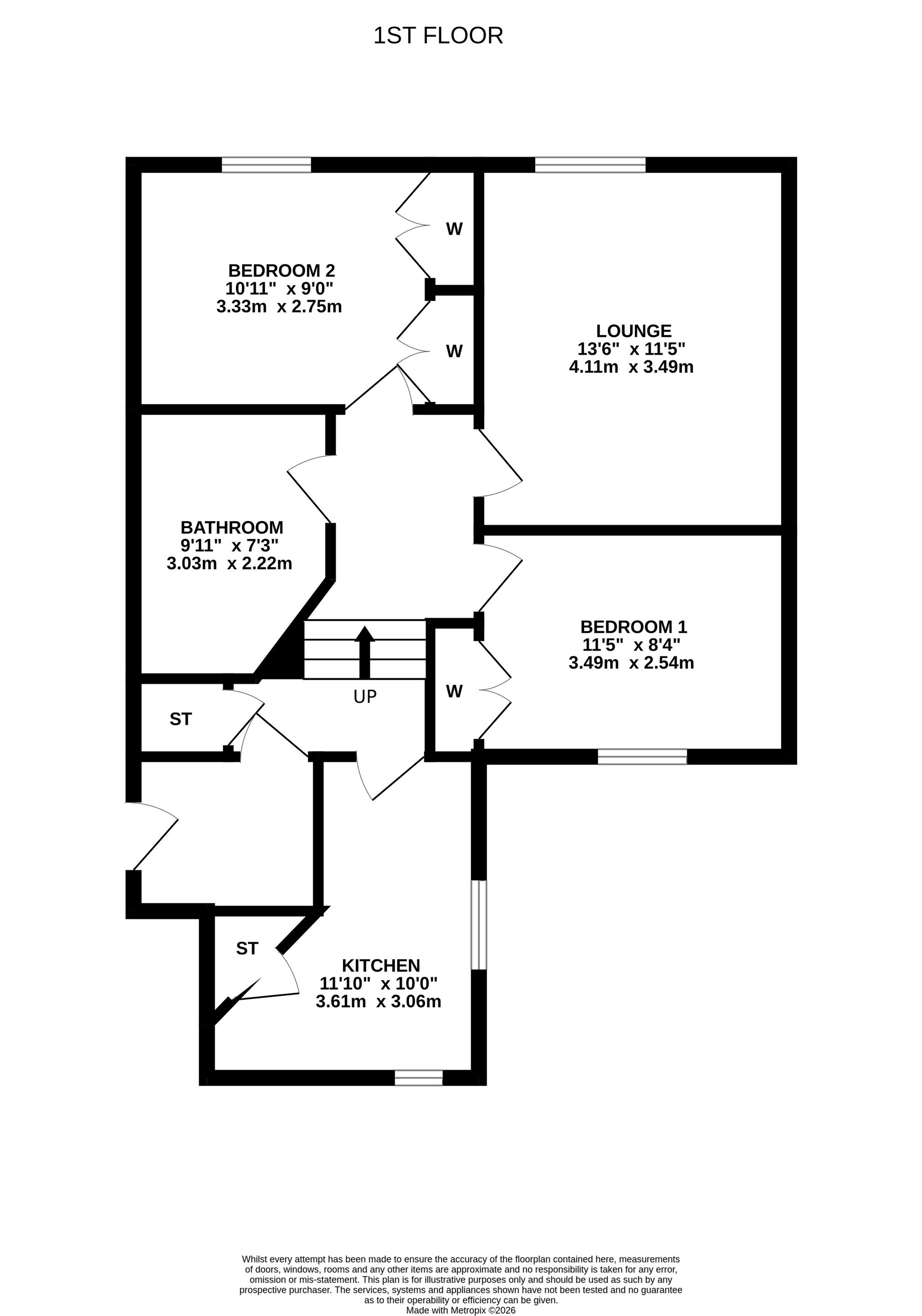 Flat 4, Old Sheriff Court House High Street, Dunblane floorplan