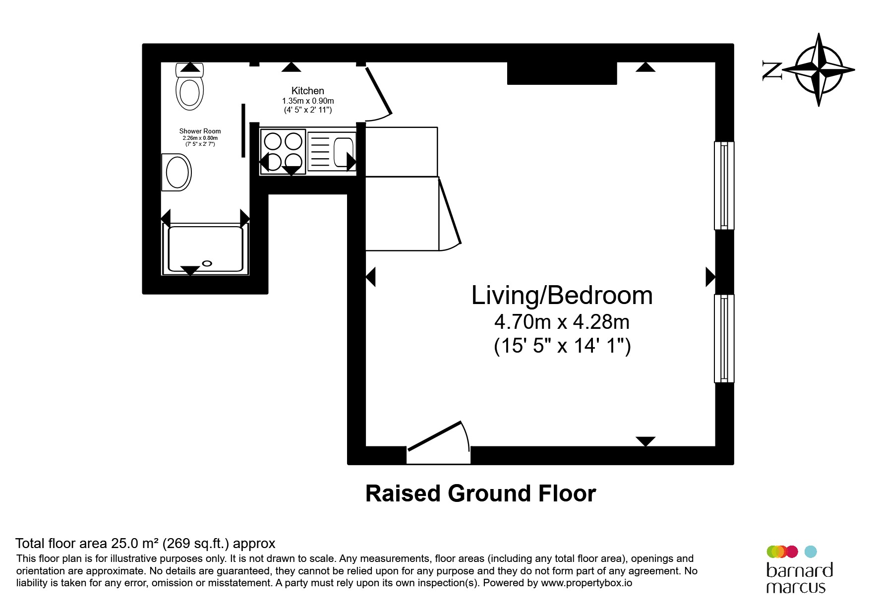 52, Mattock Lane, London floorplan