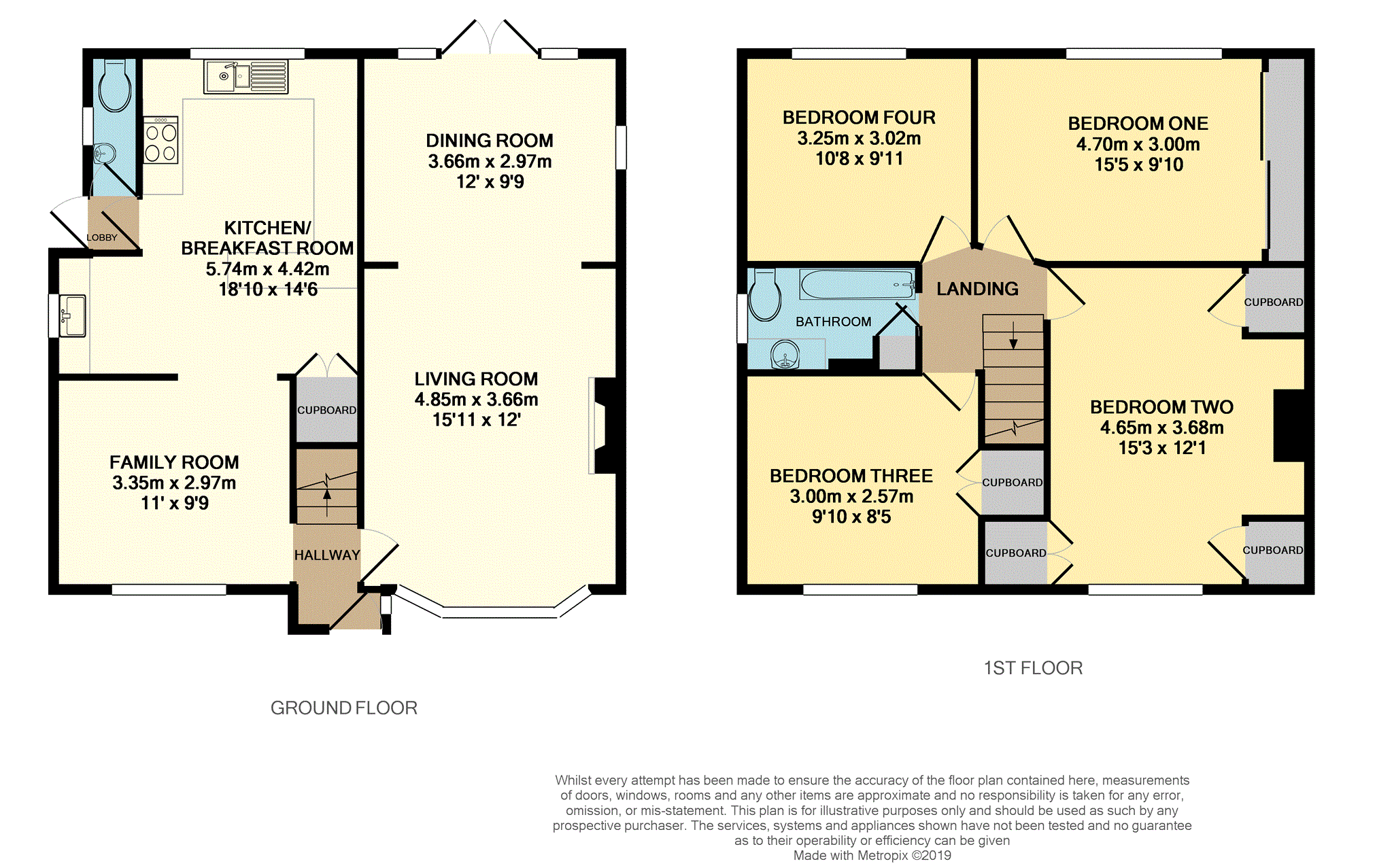 4 Bedrooms Detached house for sale in Scotland Bridge Road, New Haw KT15