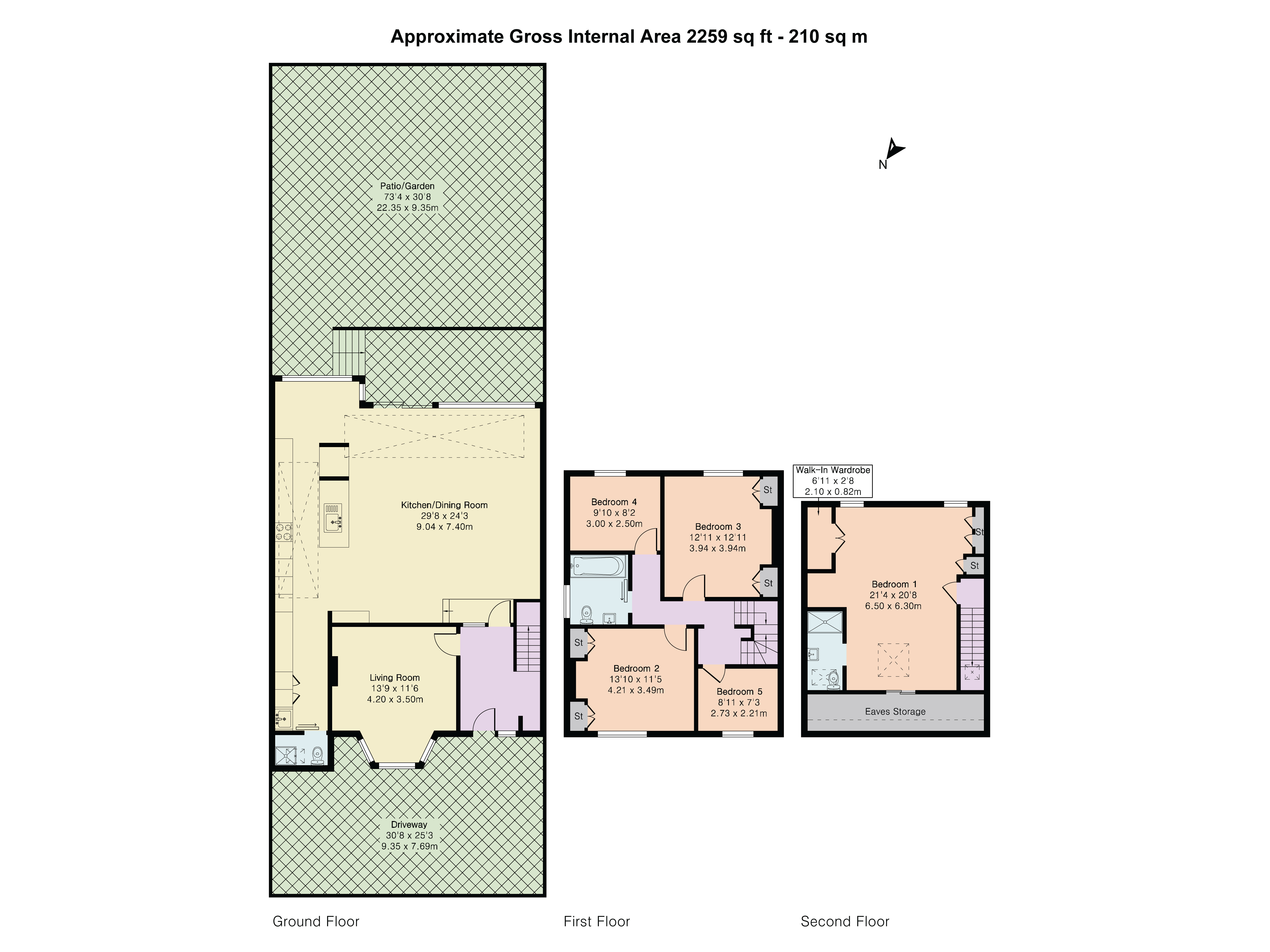 26, Lynton Road, London floorplan