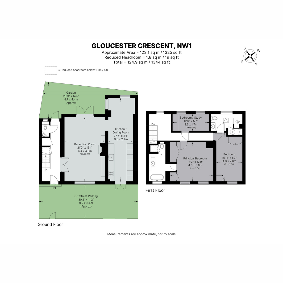 Gloucester Crescent, London floorplan