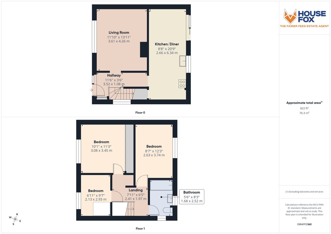 59, Bournville Road, Weston-Super-Mare floorplan