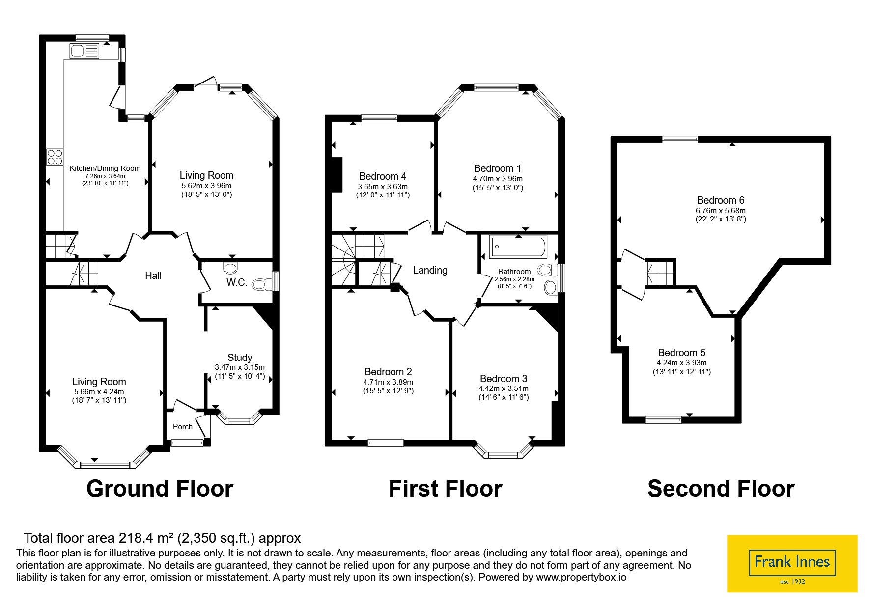 201, Burton Road, Derbyshire floorplan