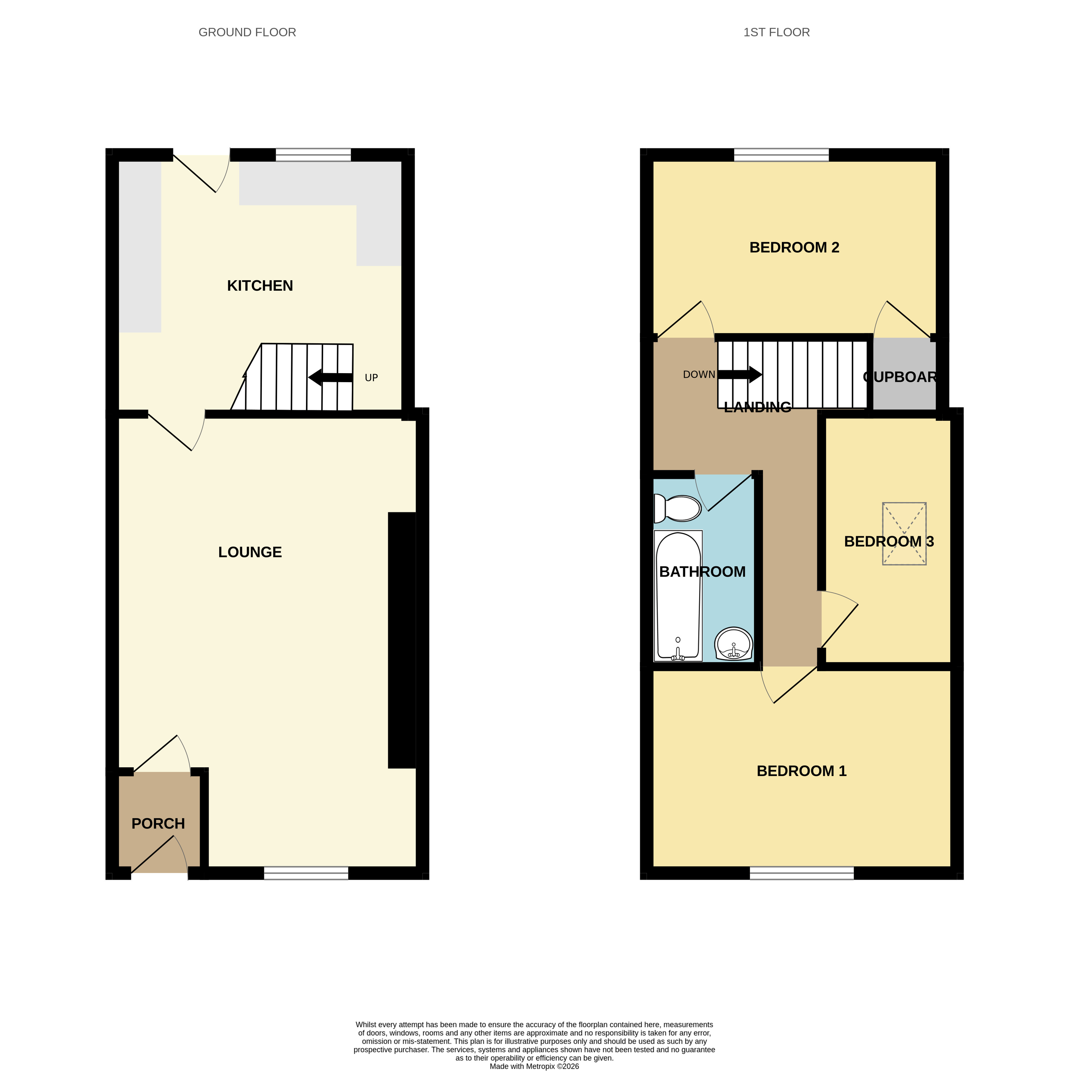 71, Luther Street, Twynyrodyn, Merthyr Tydfil floorplan