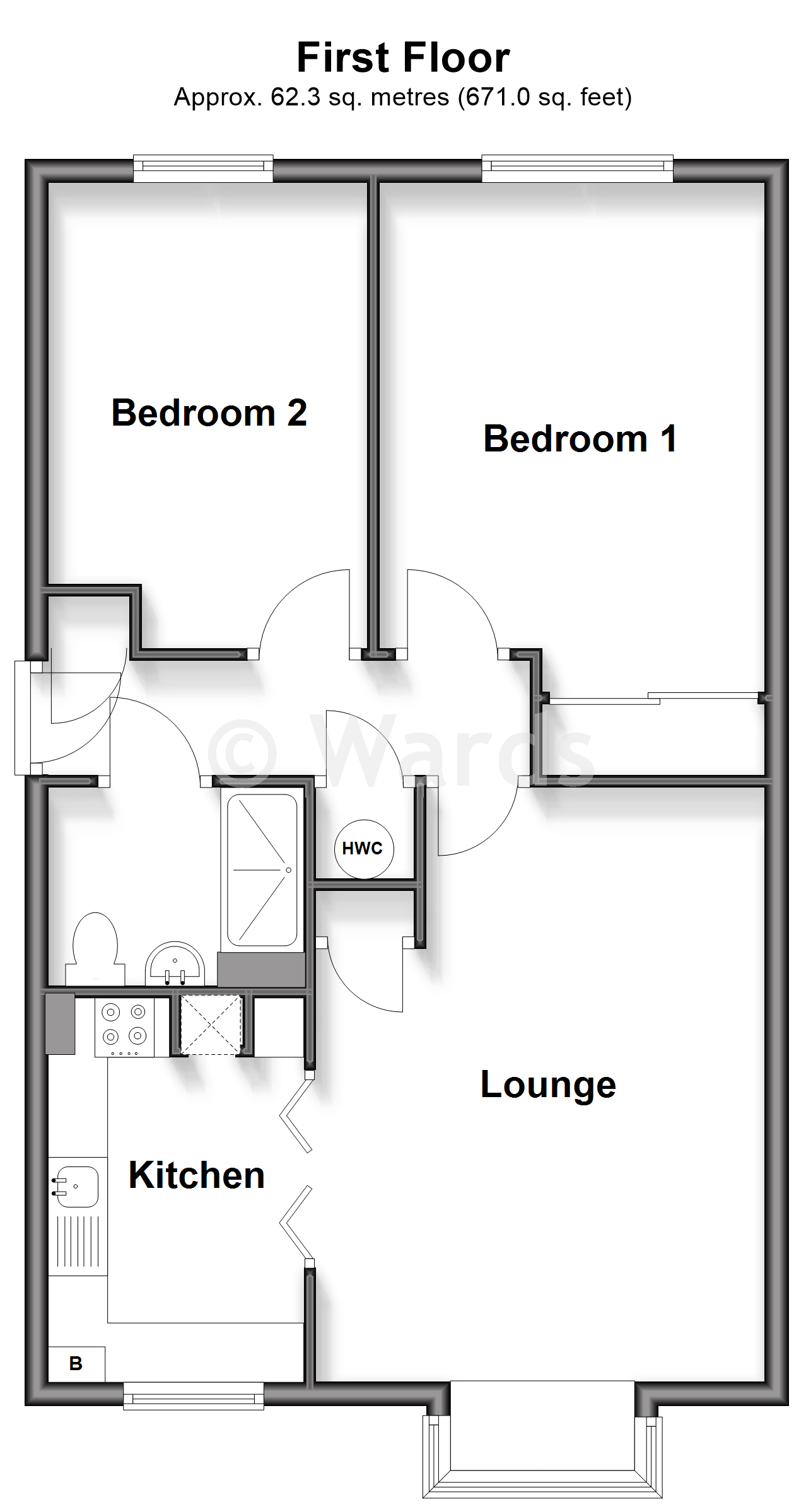38, Old Mill Close, Eynsford floorplan