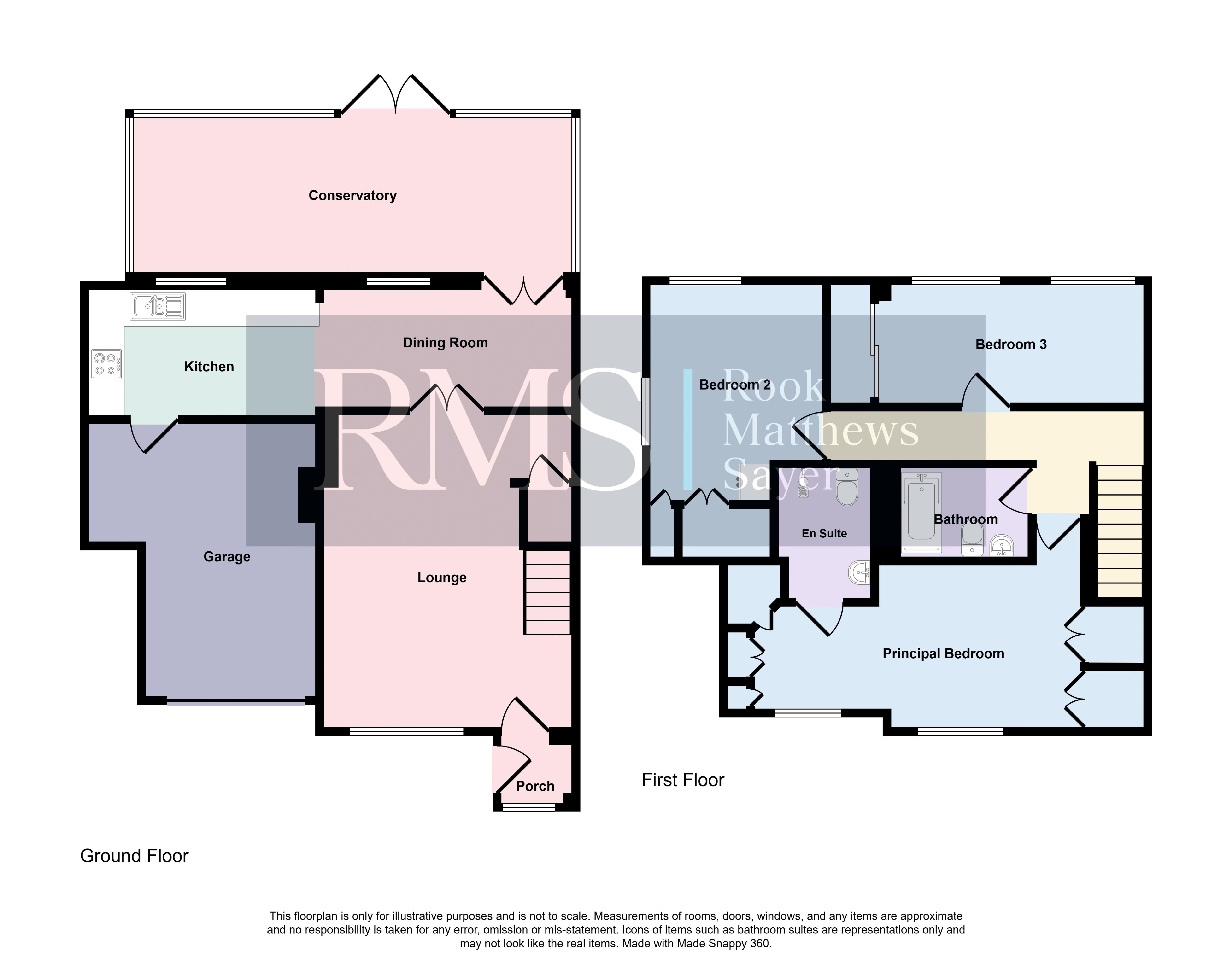 8, Coburn Close, Cramlington floorplan
