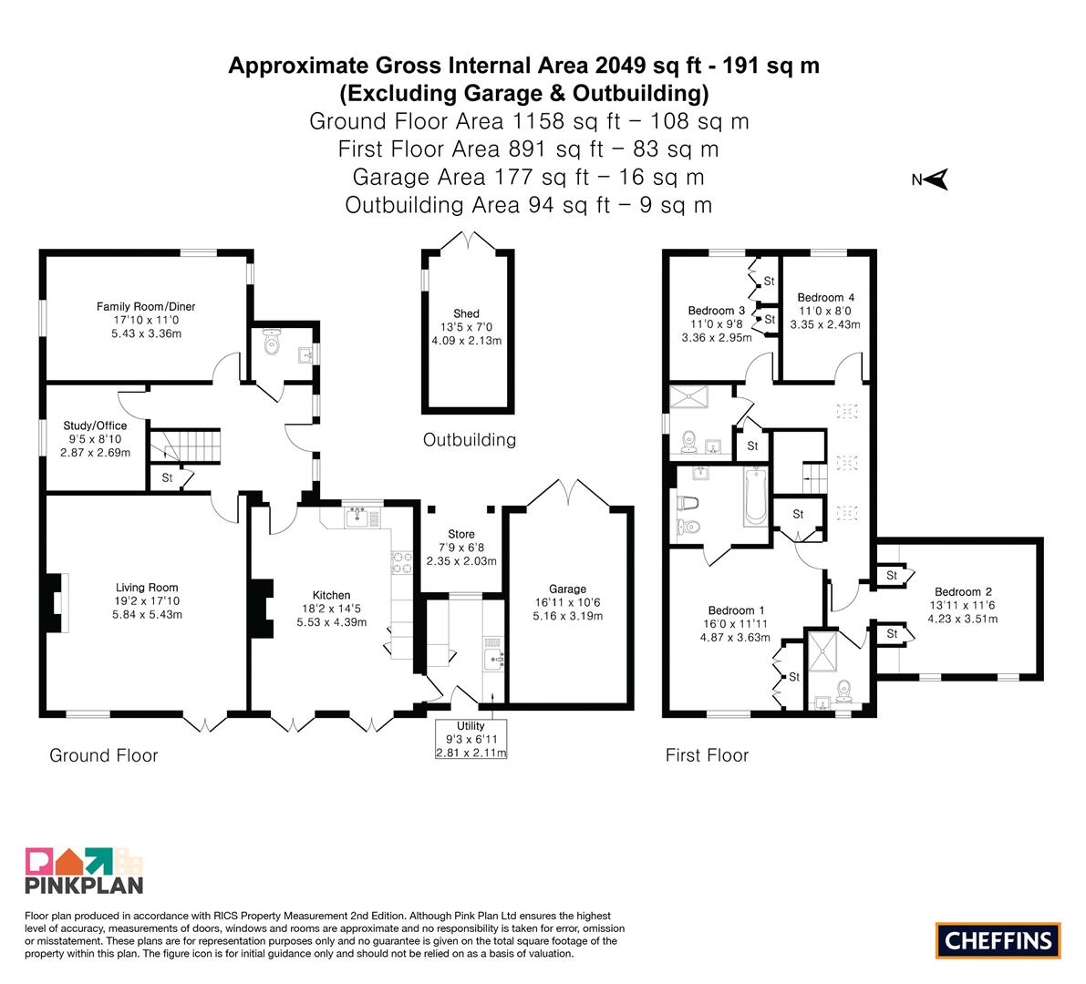 20B, High Street, Shepreth floorplan