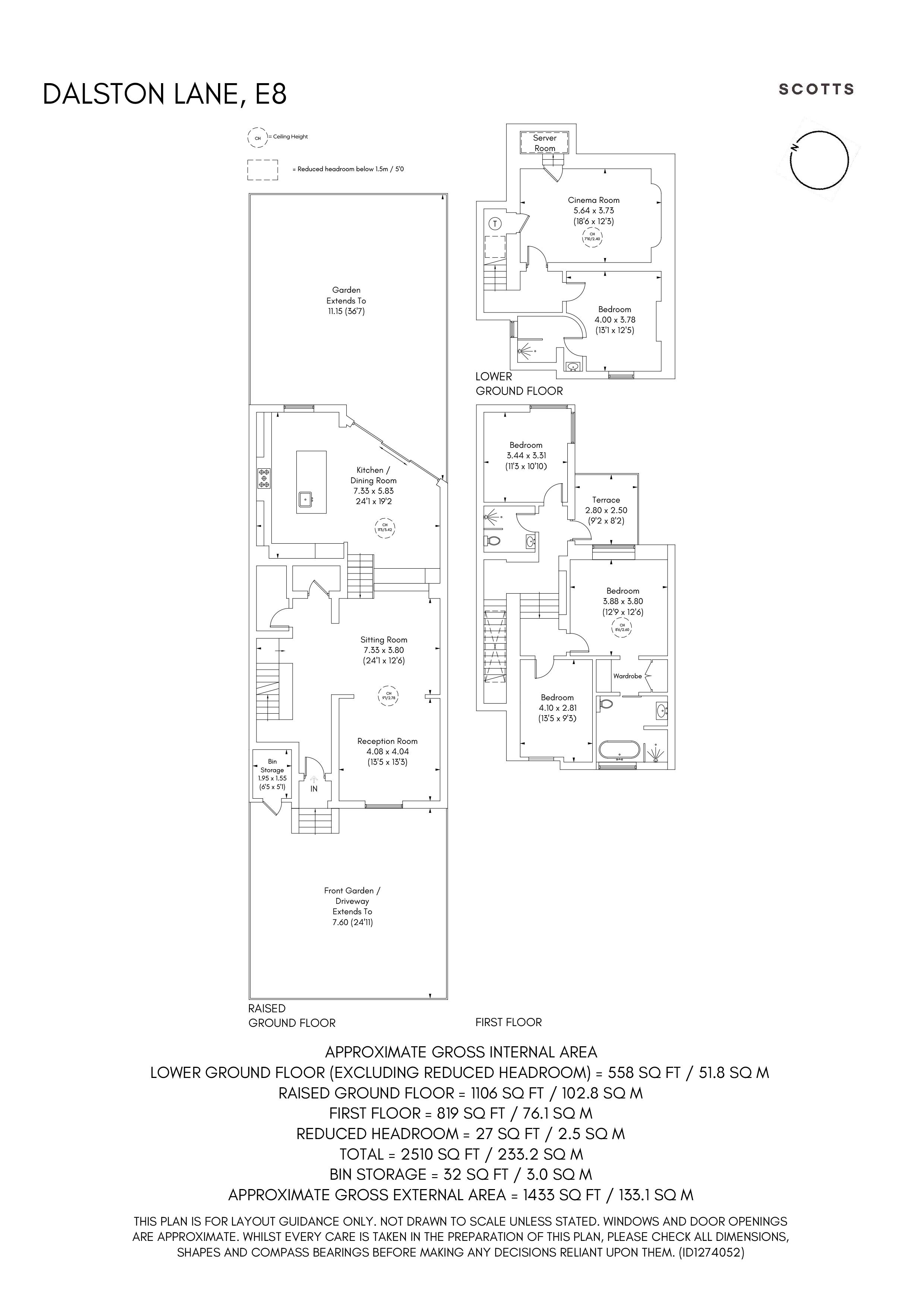 121, Dalston Villa, London floorplan