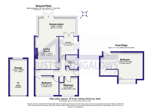 32, Abbottsbury, Pagham, Bognor Regis, West Sussex floorplan