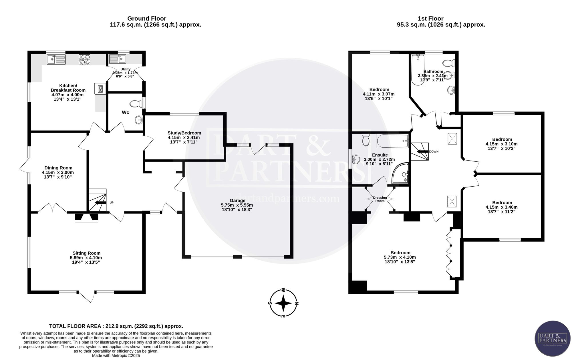 Merrywood, Teignmouth floorplan