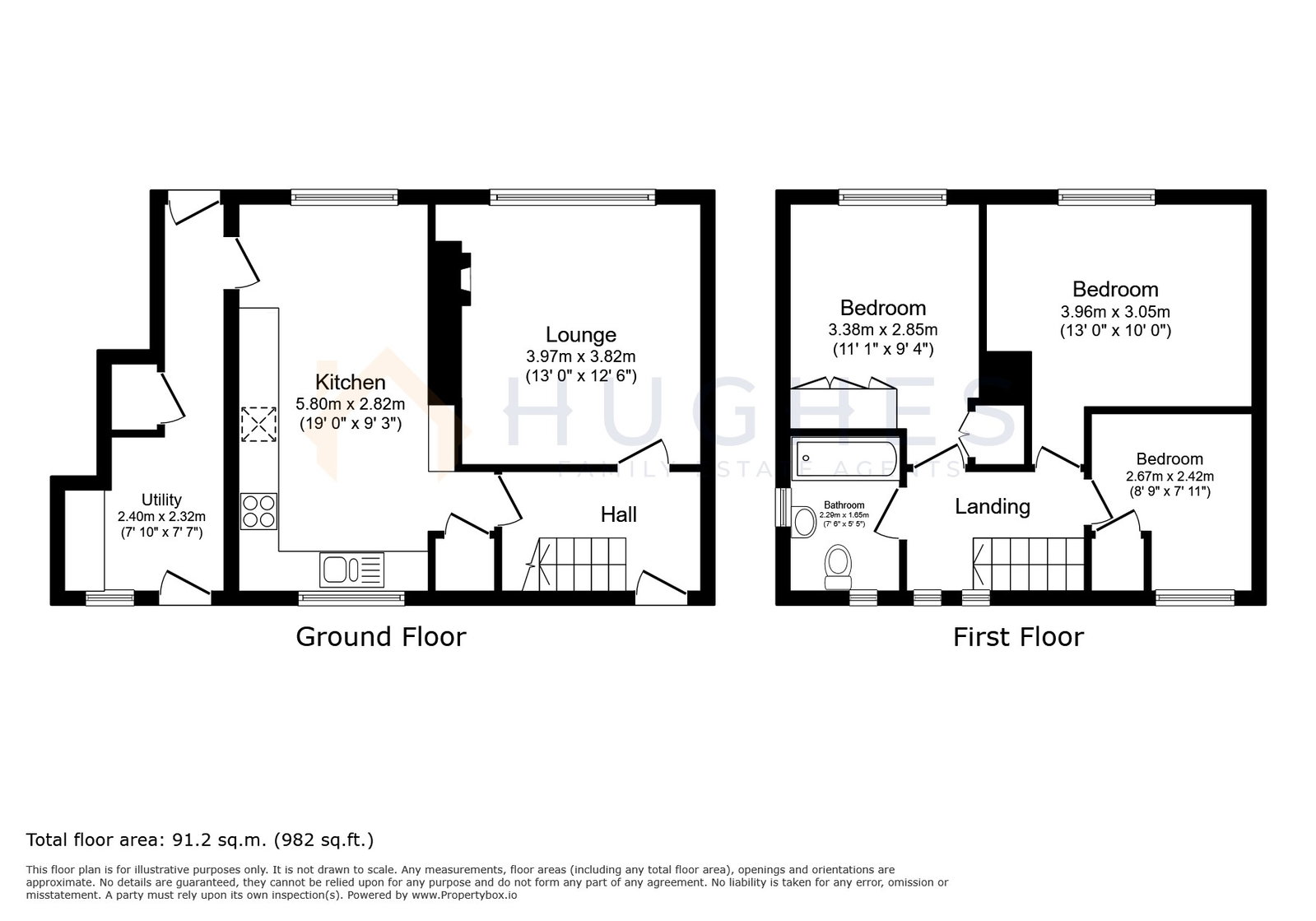 17, Hilton Drive, Sheffield floorplan
