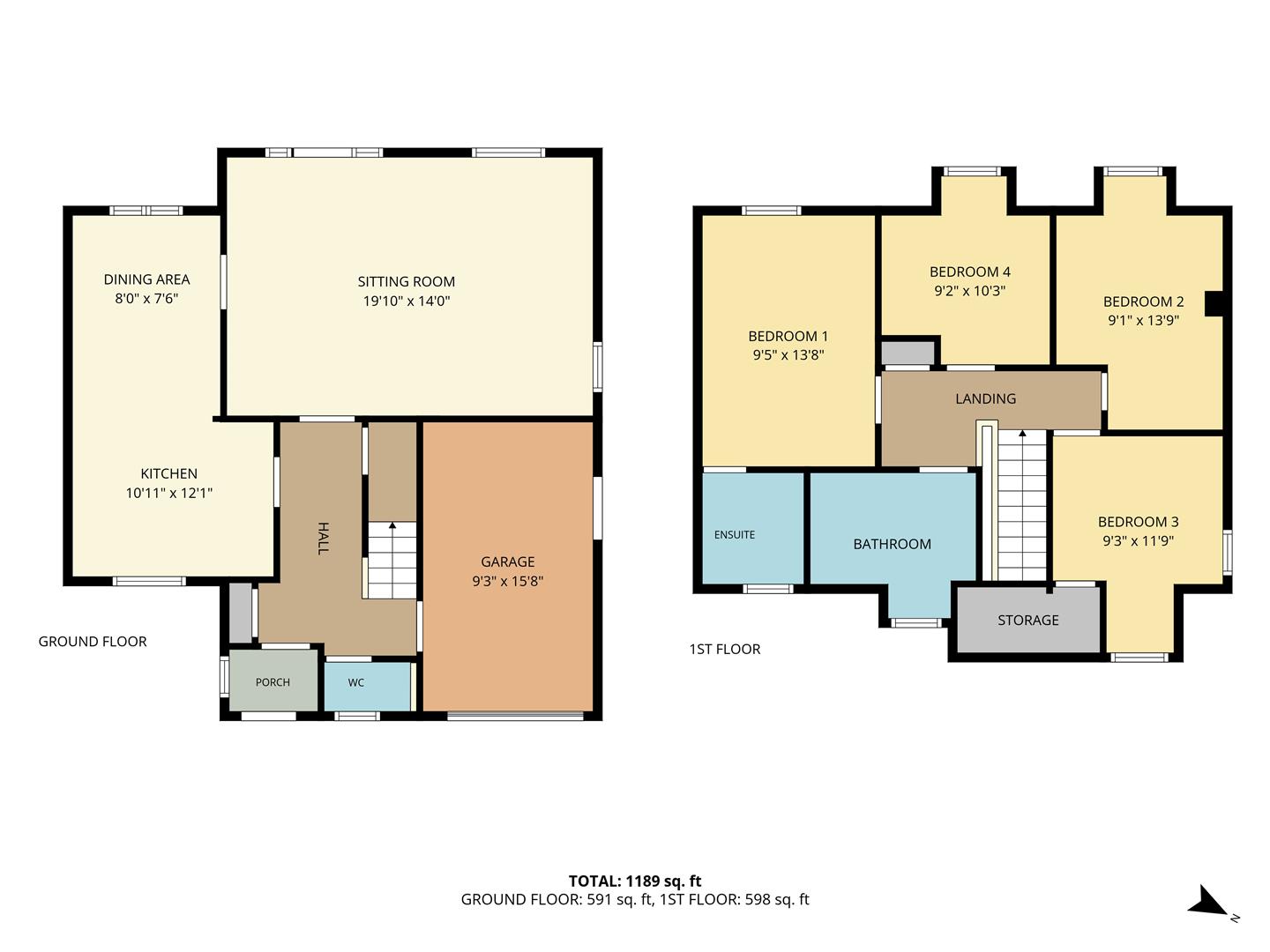 2, Butterfield Close, Milton Keynes floorplan