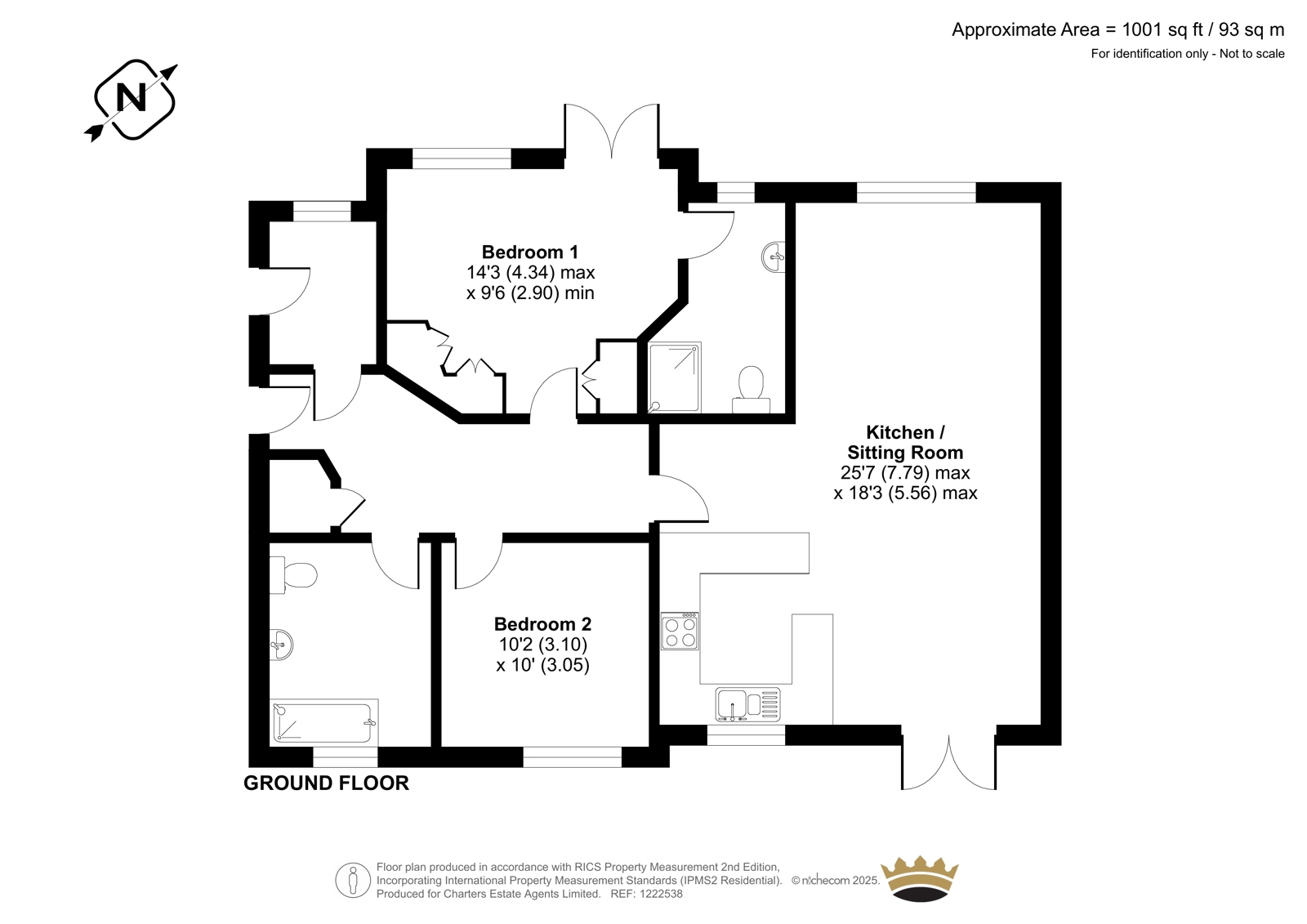 5 Dunwood Court,, Salisbury Road, Romsey floorplan