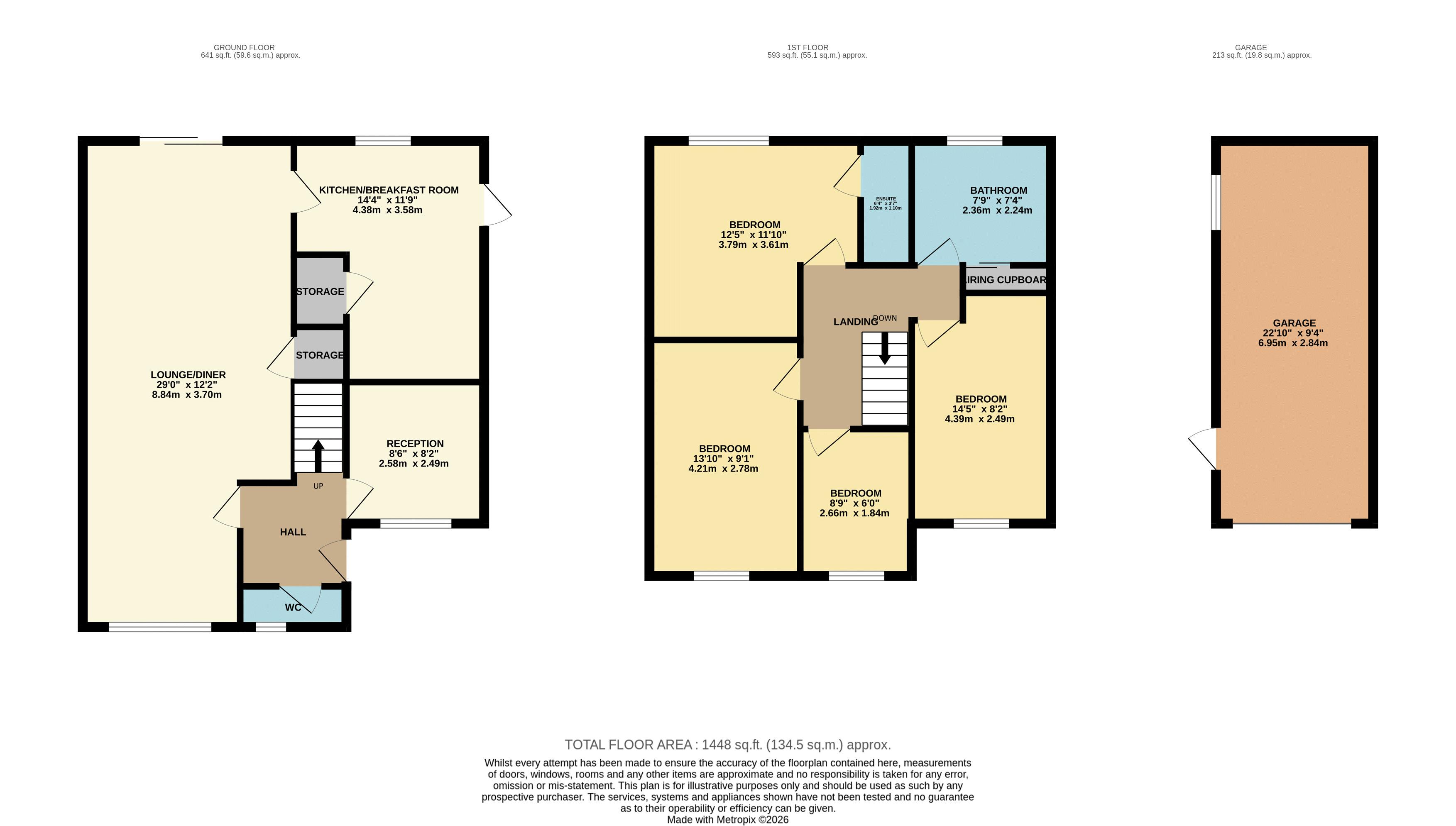 59, Smarts Green, Waltham Cross floorplan