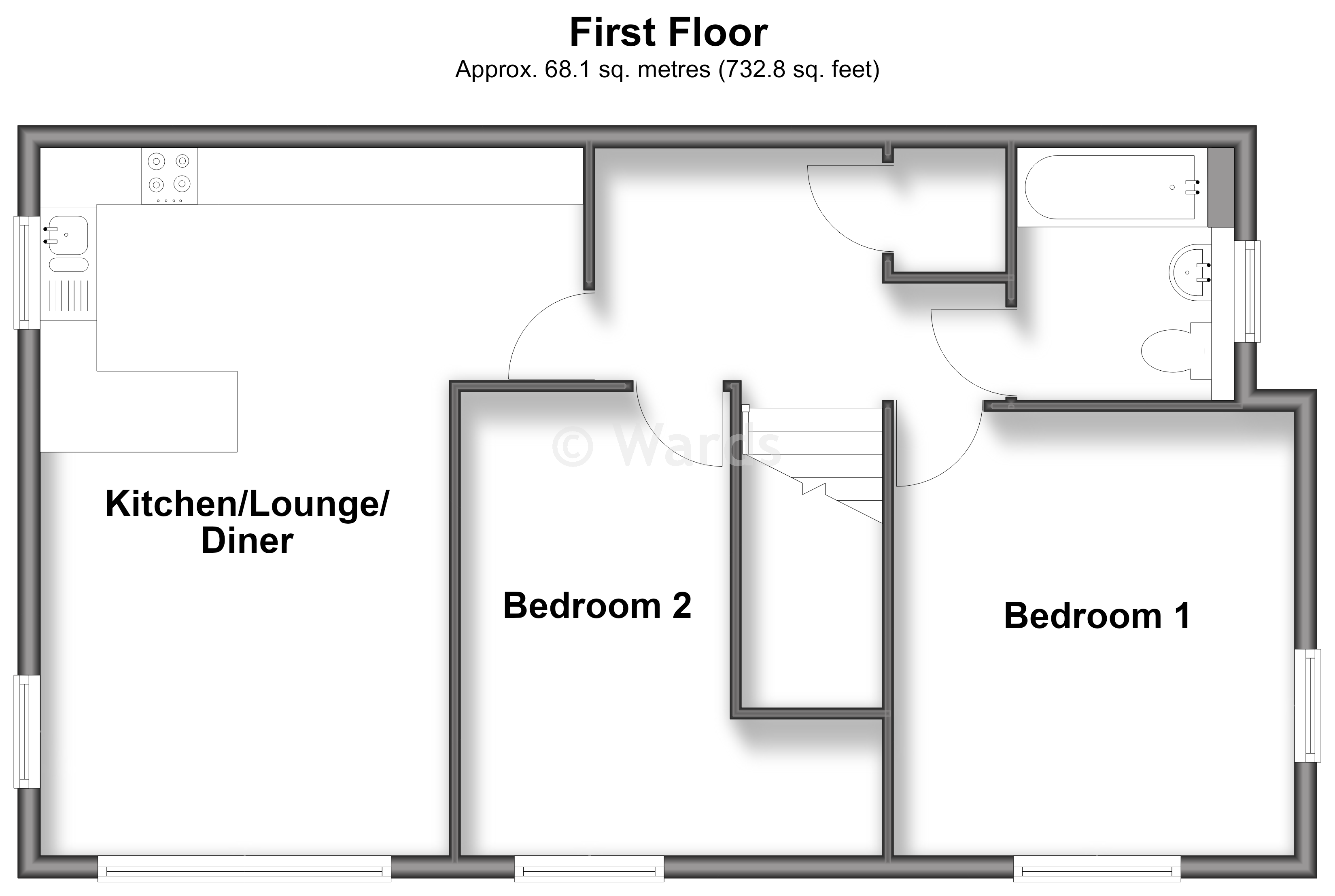 5, Cricket Marsh Walk, Gravesend floorplan