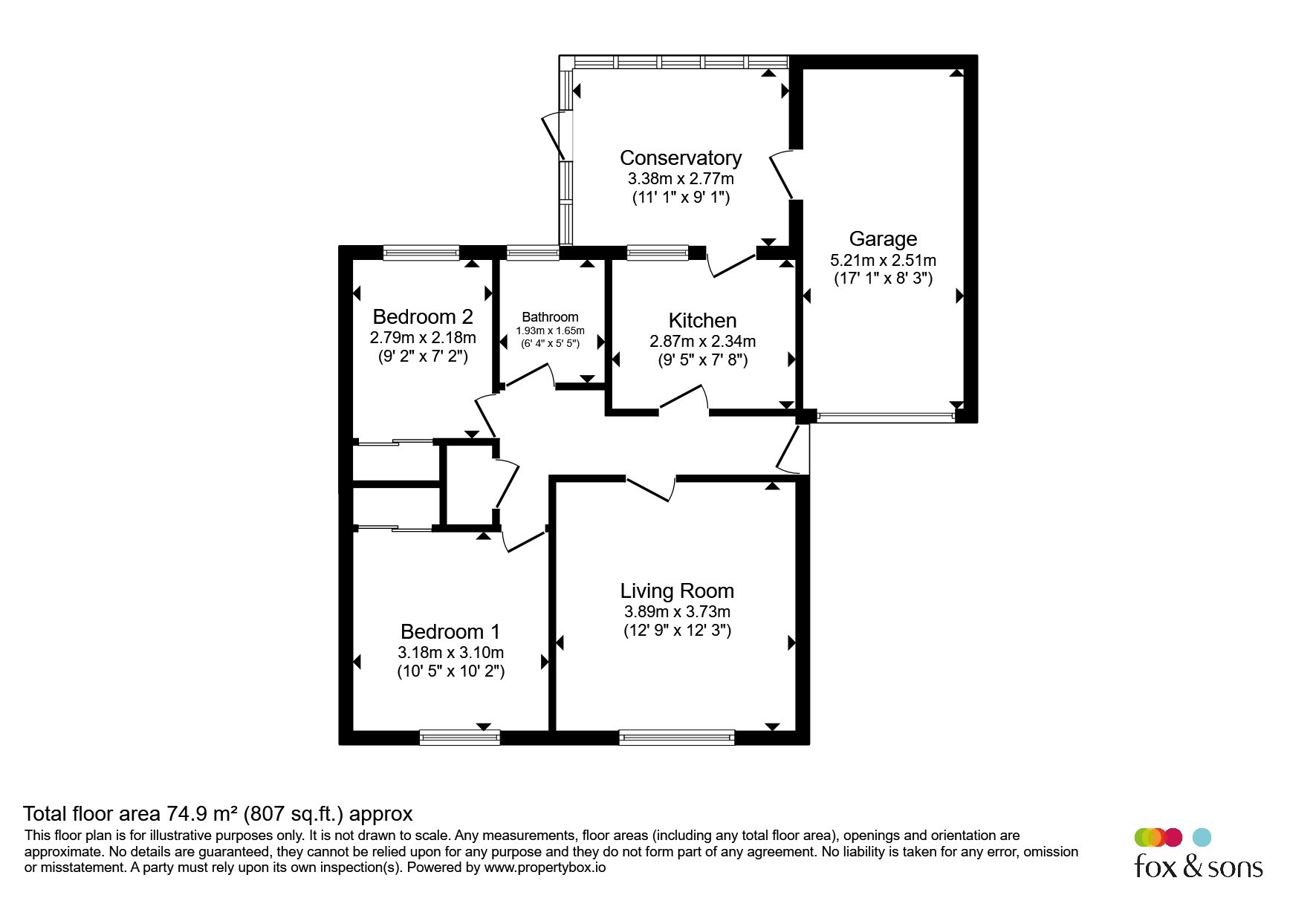 45, Willhayes Park, Axminster floorplan
