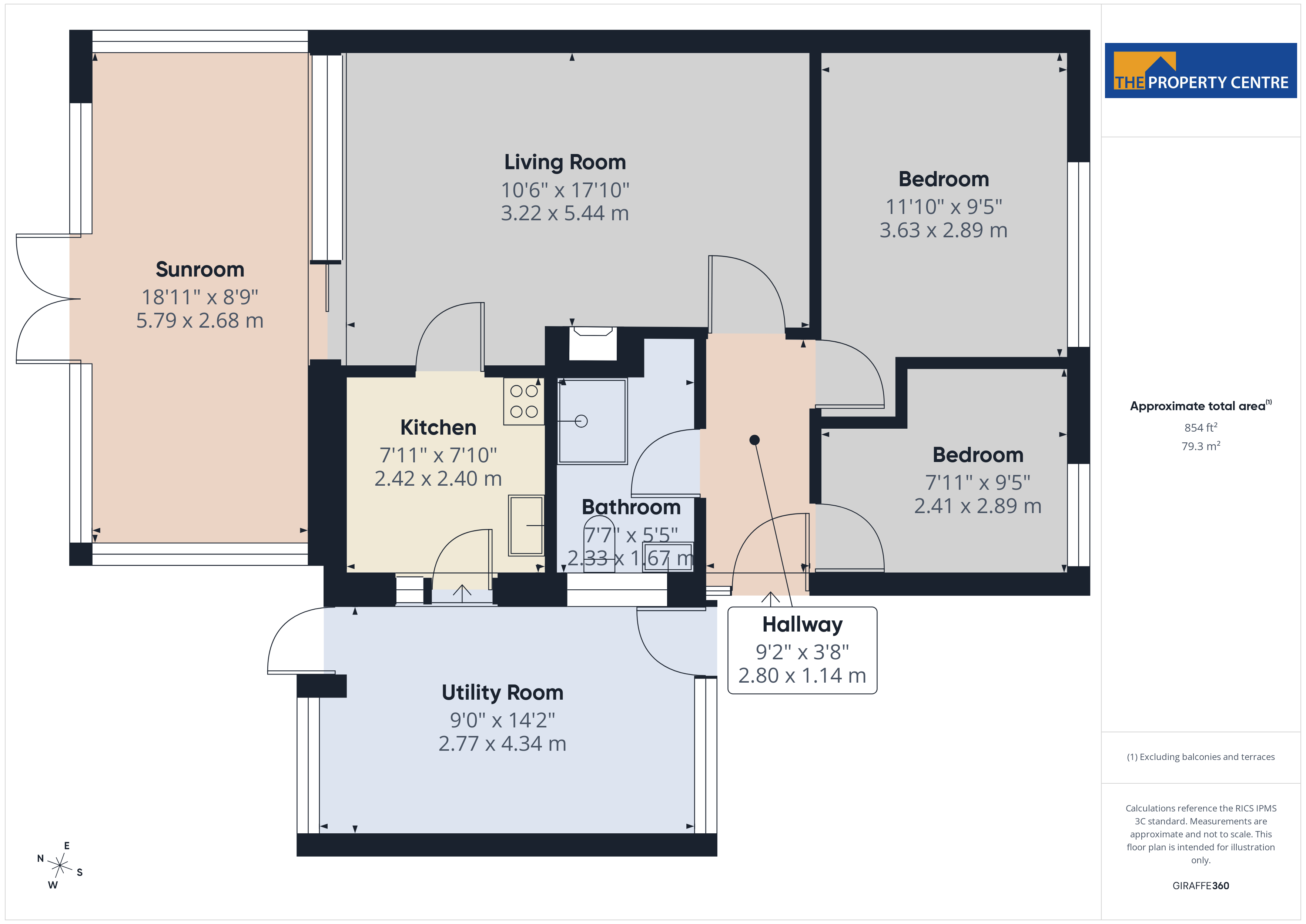 6, Elmlea Road, Stonehouse floorplan