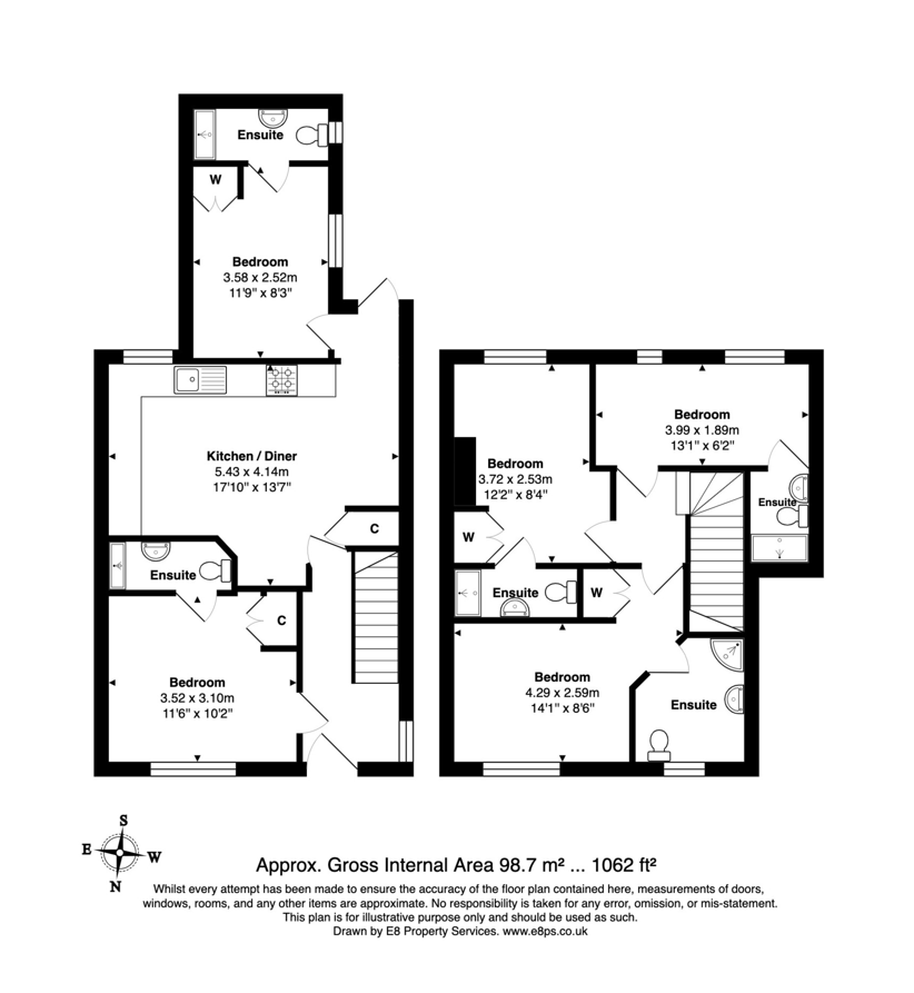 Morrell Avenue, Oxford floorplan