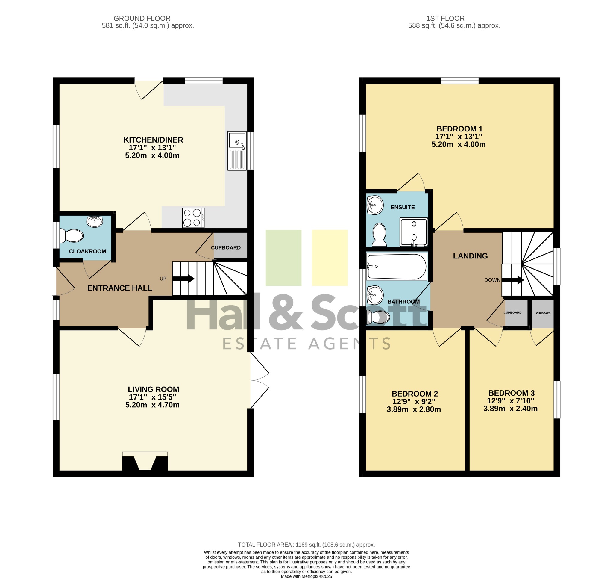 Jasmine Cottage, 6 Henry Lewis Close, Exeter floorplan