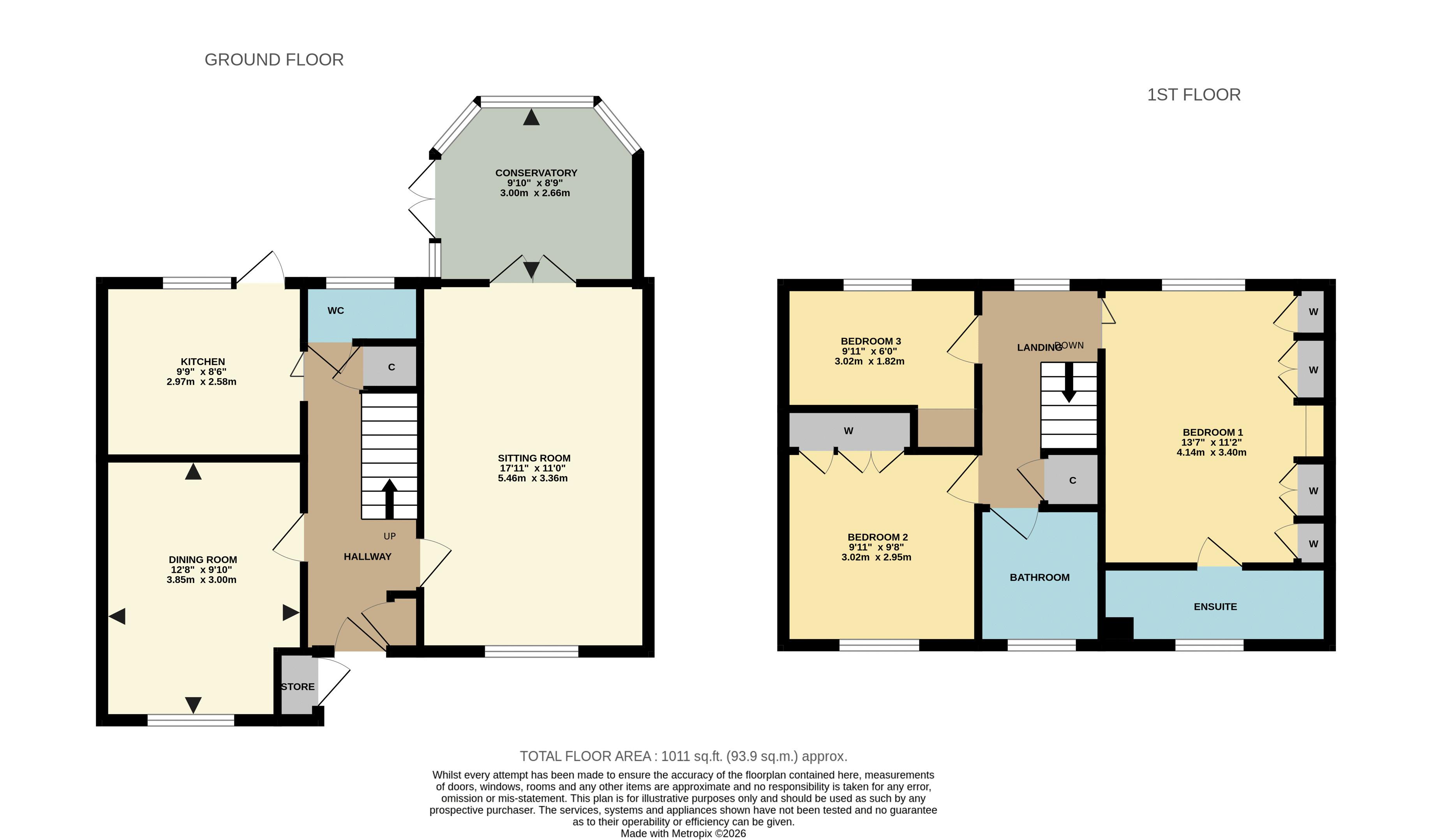 3, The Laurels, Banstead floorplan