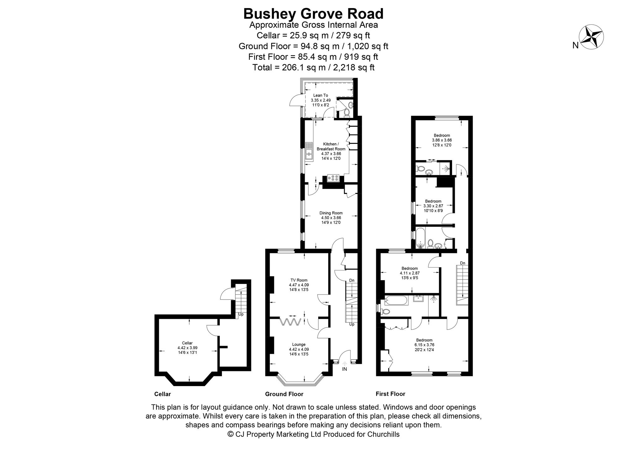 22 Bushey Grove Road, Bushey floorplan