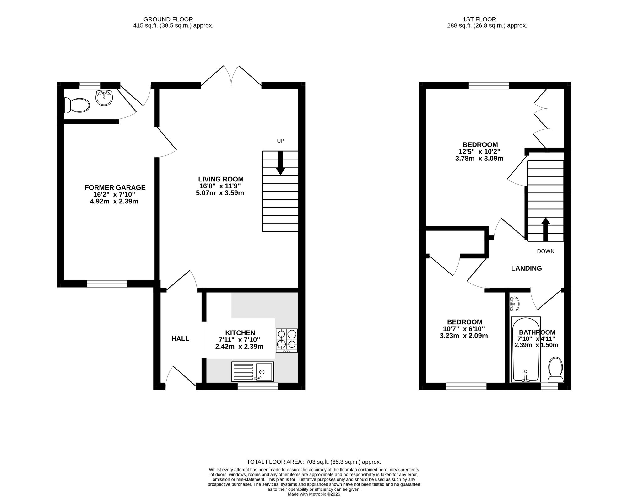 8 Acacia Avenue, Caldicot floorplan