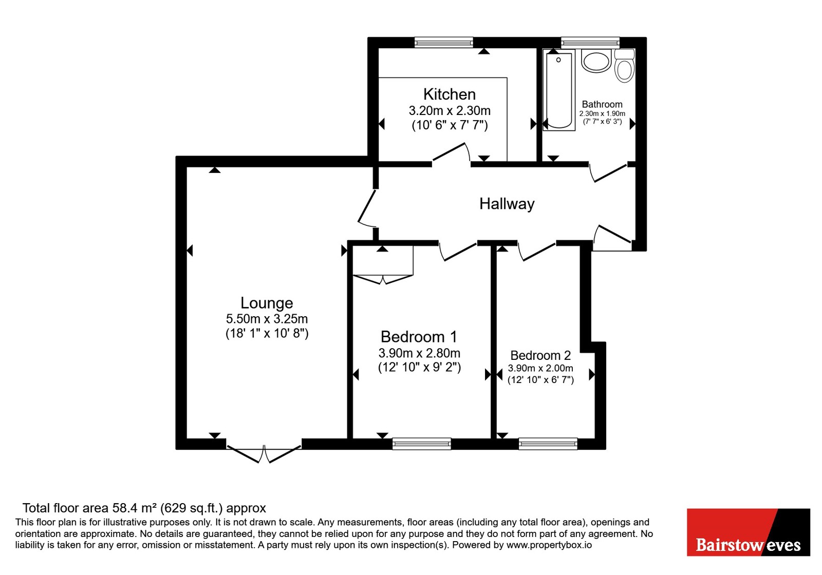 6, Rider Close, Warwickshire floorplan
