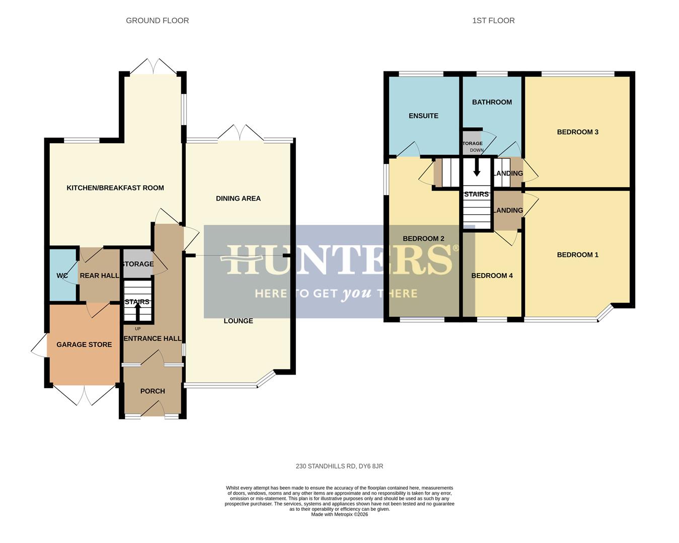 230, Standhills Road, Kingswinford floorplan