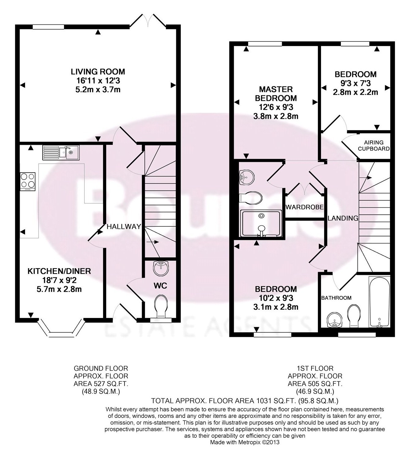 3 Bedrooms Semi-detached house to rent in Blackthorn Close, Lower Bourne, Farnham GU10