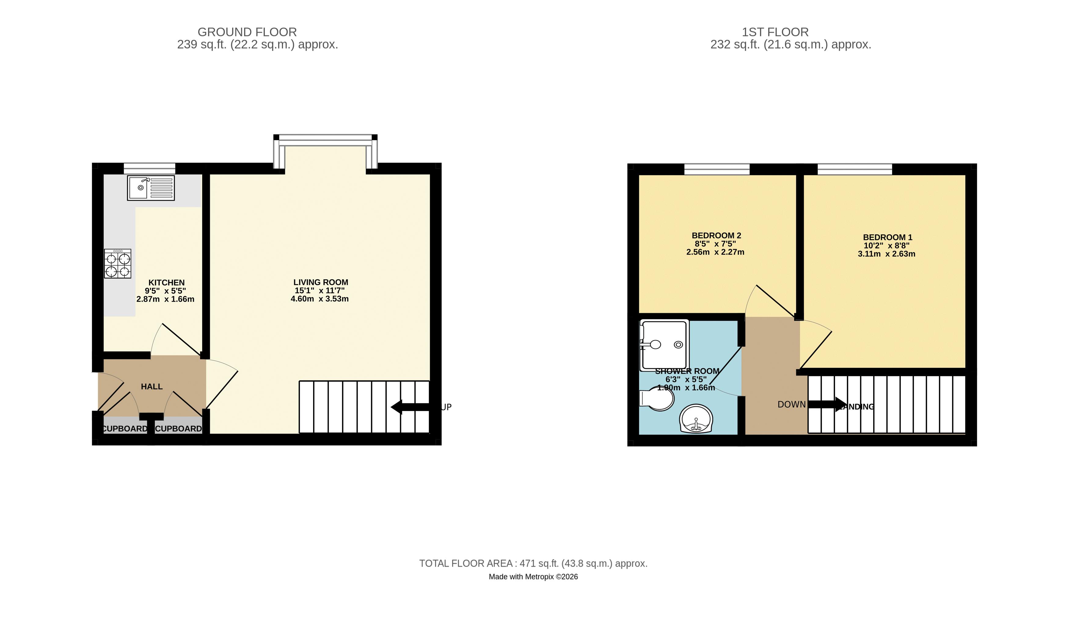 Doddridge Close, Plymouth floorplan
