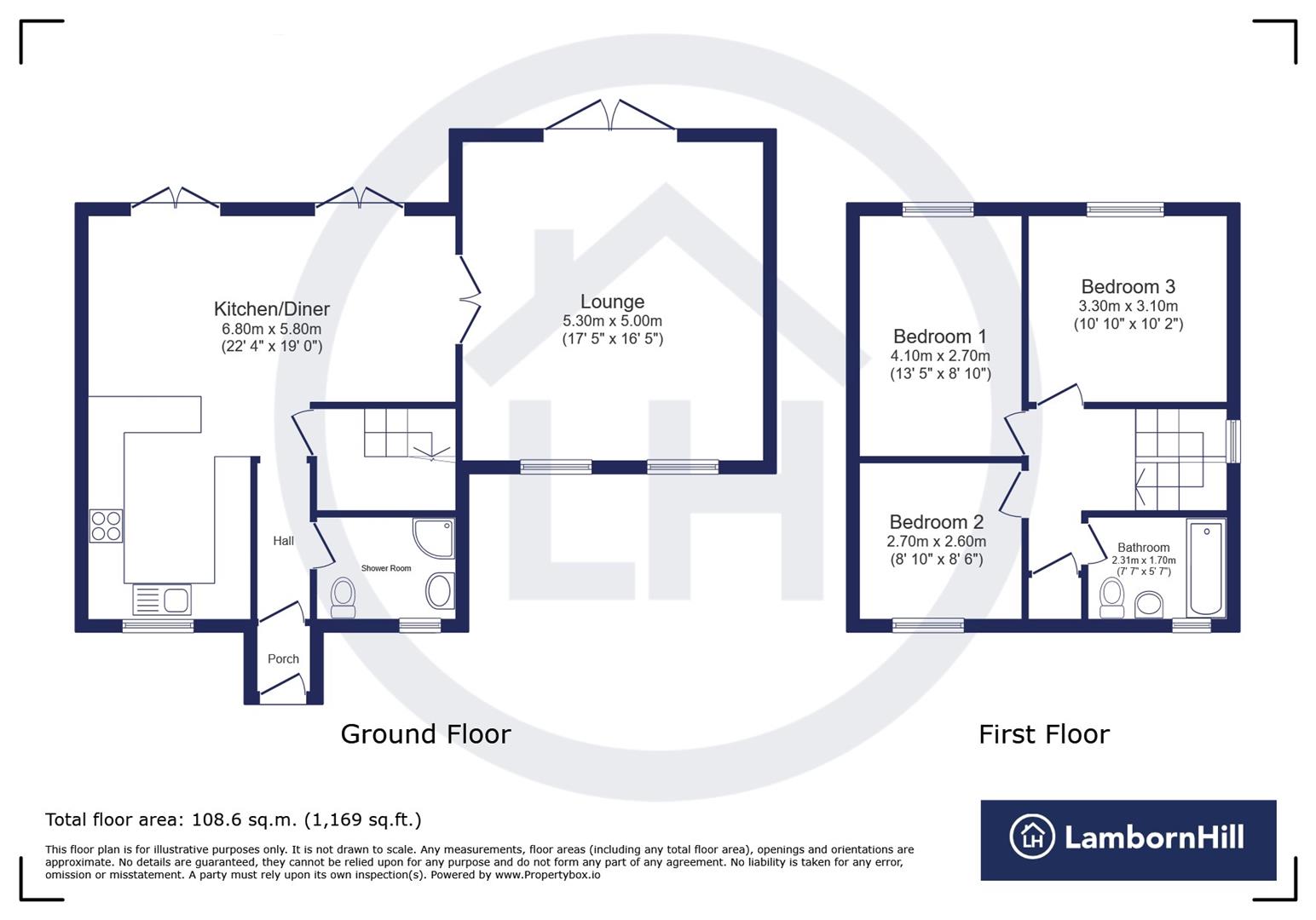 5, Middleton Close, Gillingham floorplan