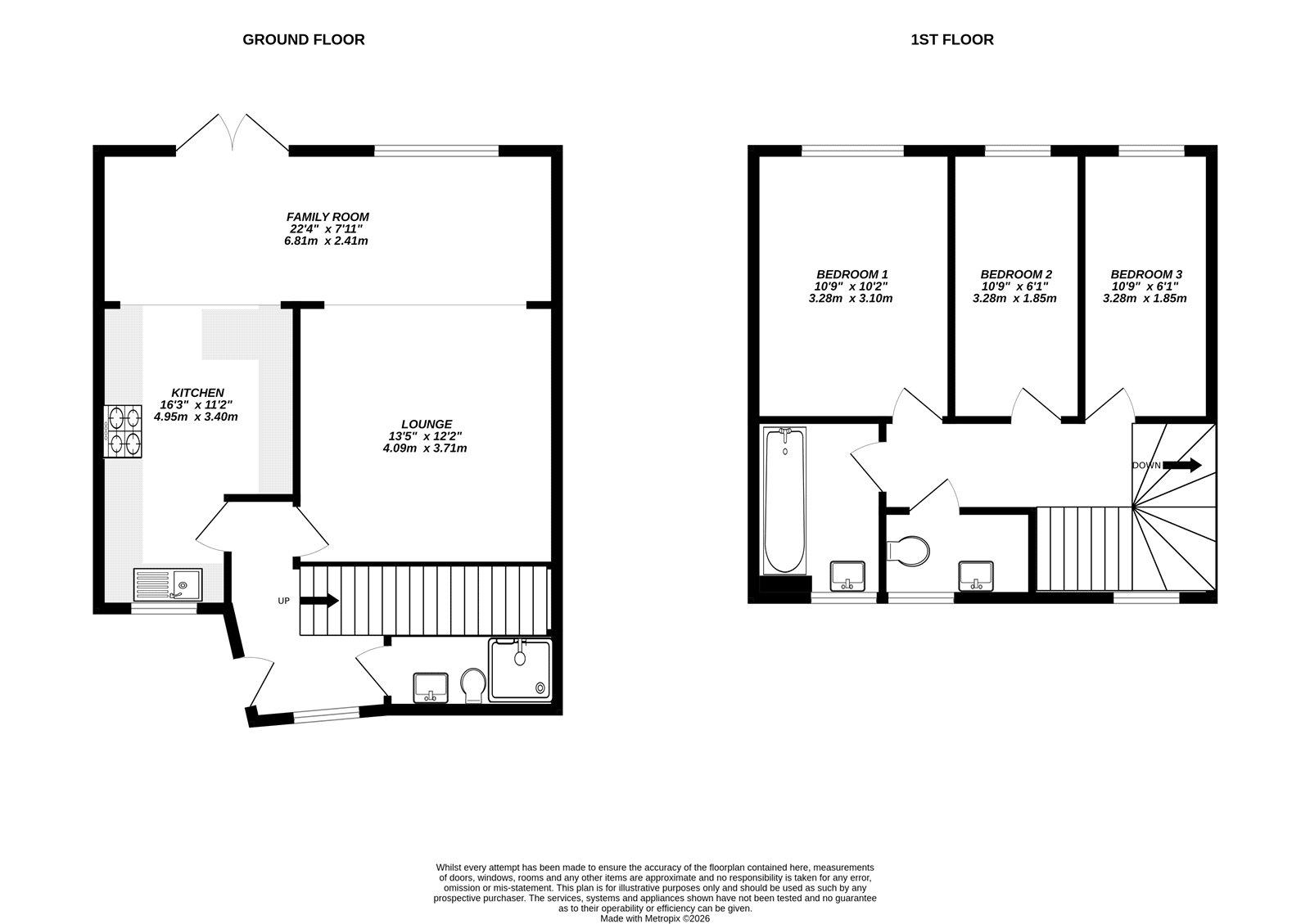 29, Bracklesham Close, Hampshire floorplan