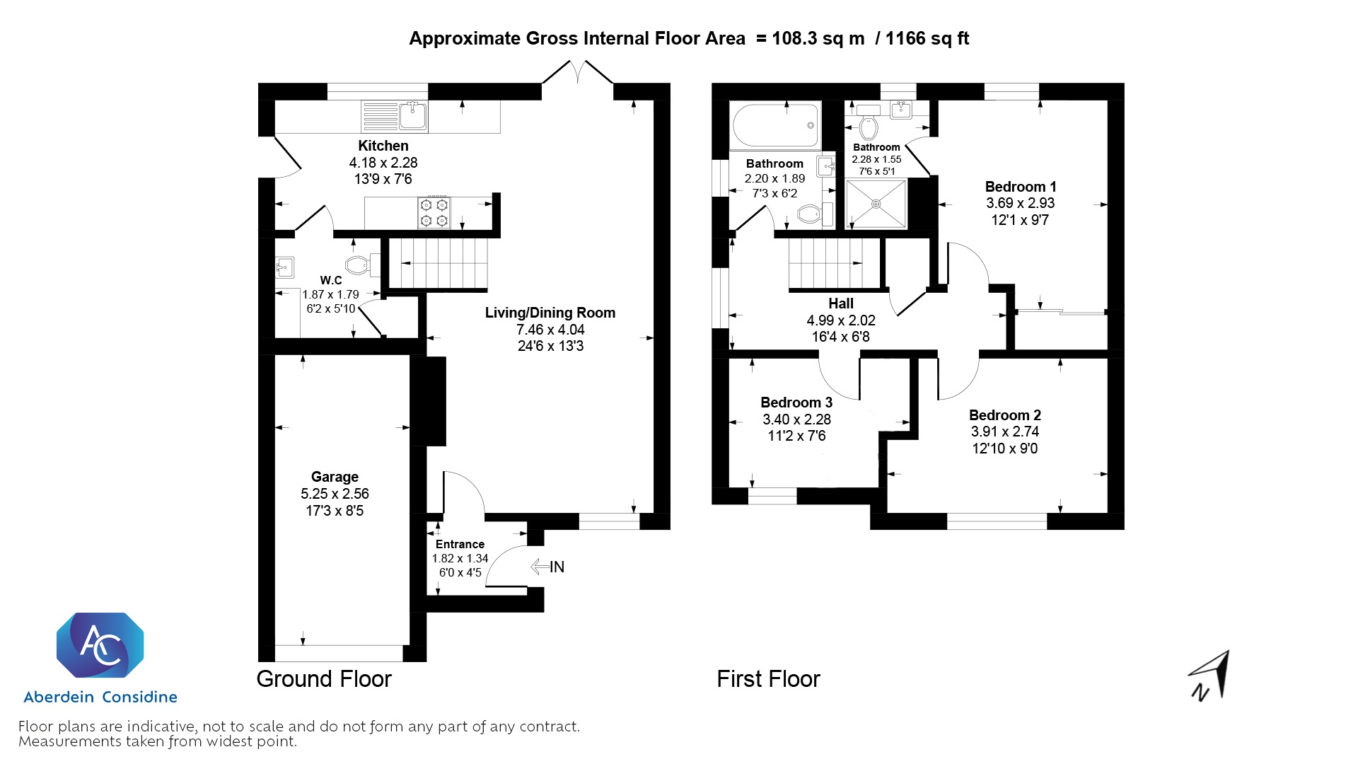 3, Red Brae Place, Stirlingshire floorplan