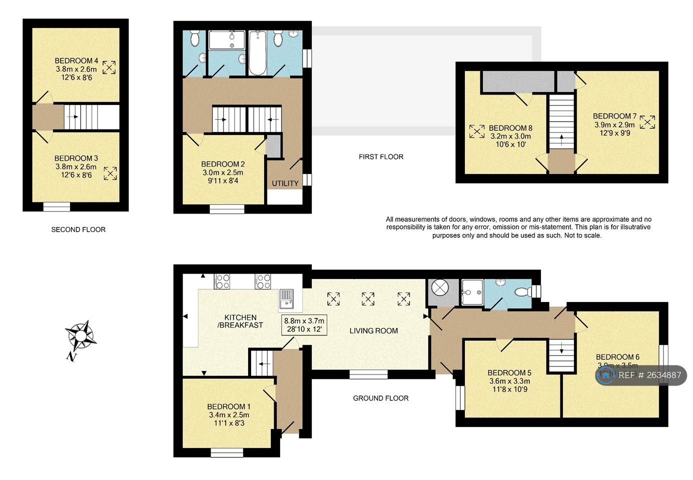 Granby Gardens, Reading floorplan