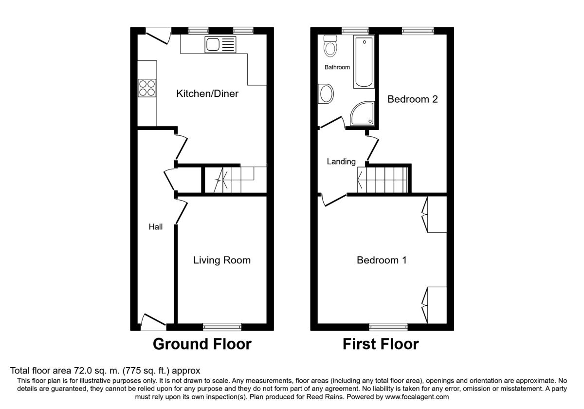 2 Bedrooms Terraced house for sale in Dentons Green Lane, Dentons Green, St. Helens WA10