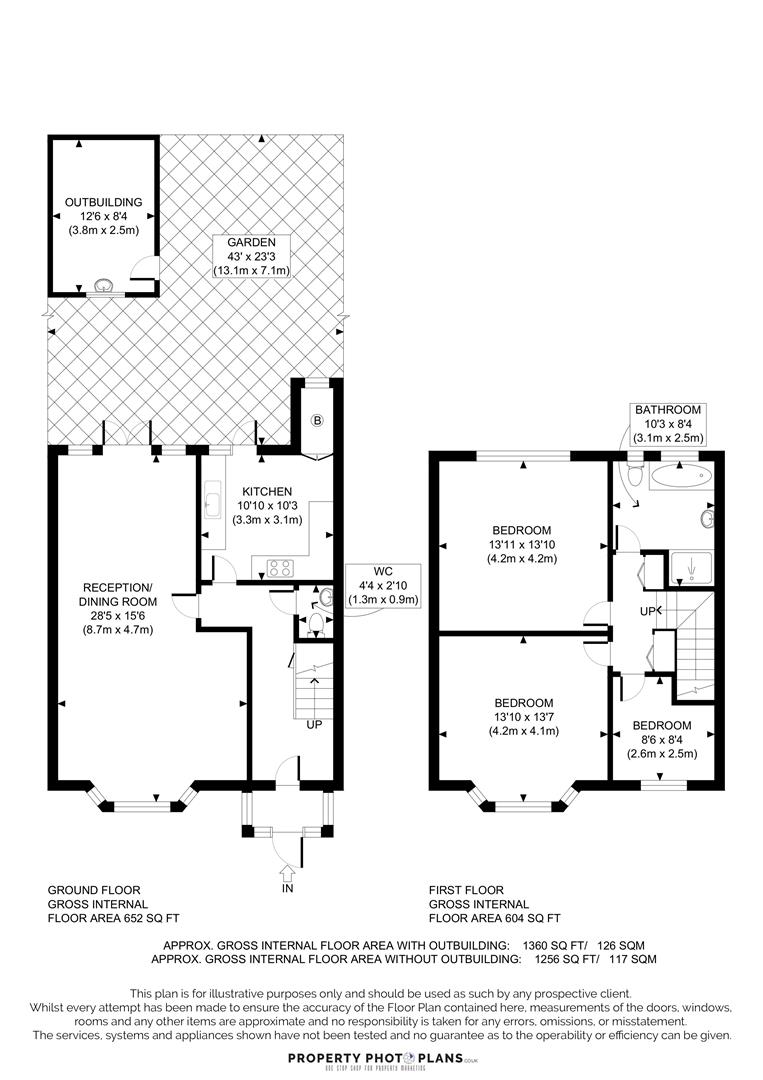 2A, Allan Way, London floorplan
