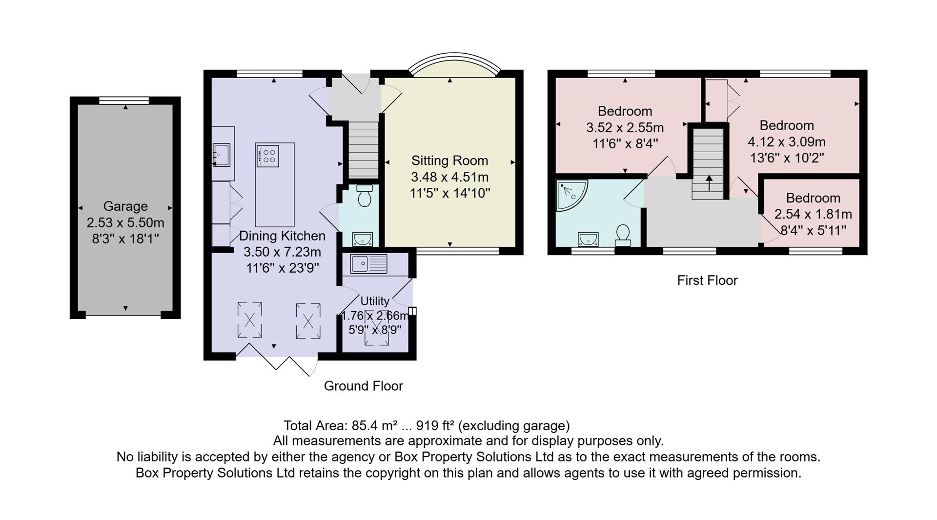 24, Throstle Nest Close, Otley floorplan