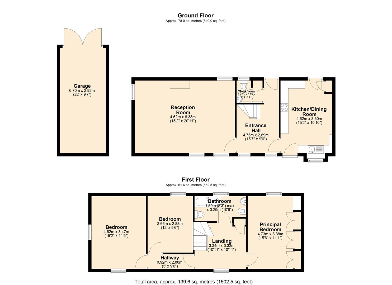 Knowle Cottage, Padley Mews, Main Road, Hope Valley floorplan
