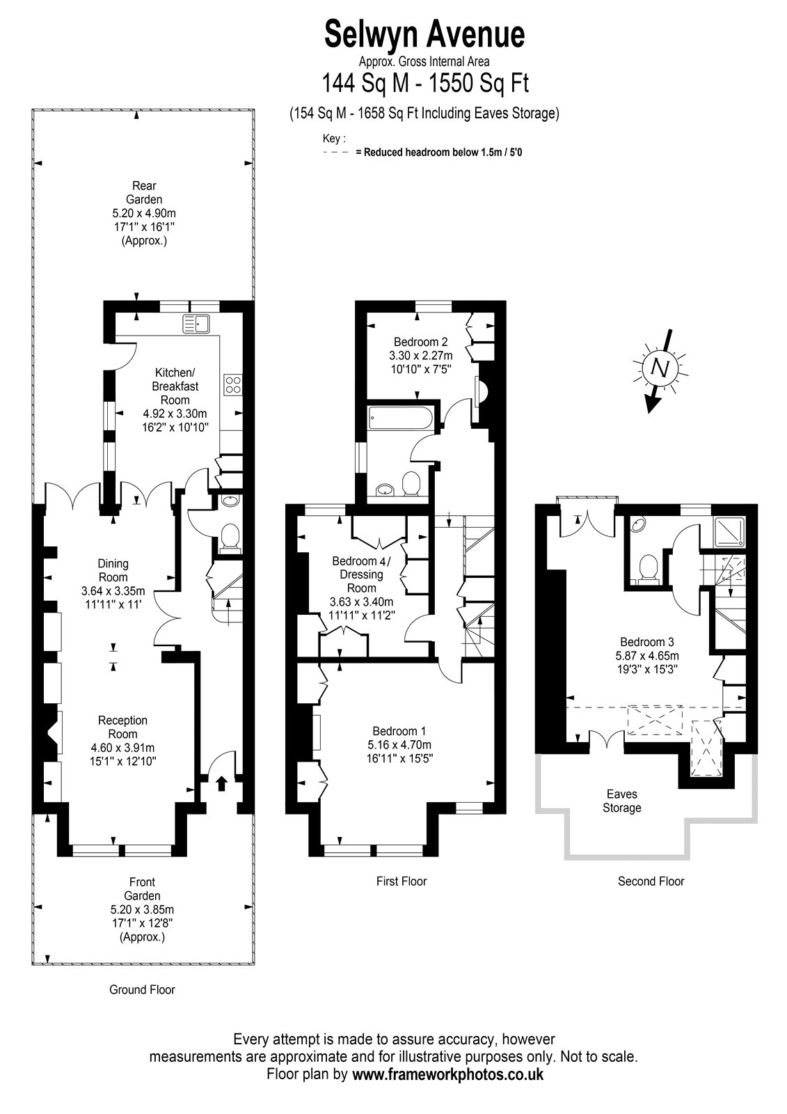 4 Bedrooms Terraced house for sale in Selwyn Avenue, Richmond, Surrey TW9